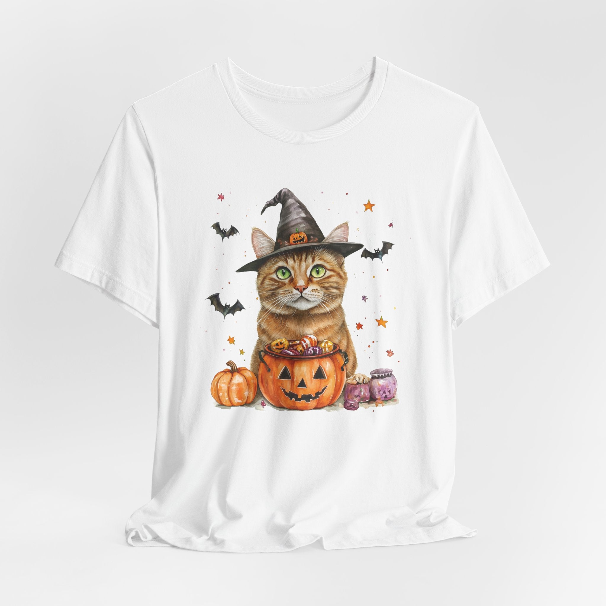 Shorthair Orange Tabby Cat Bewitched Tee