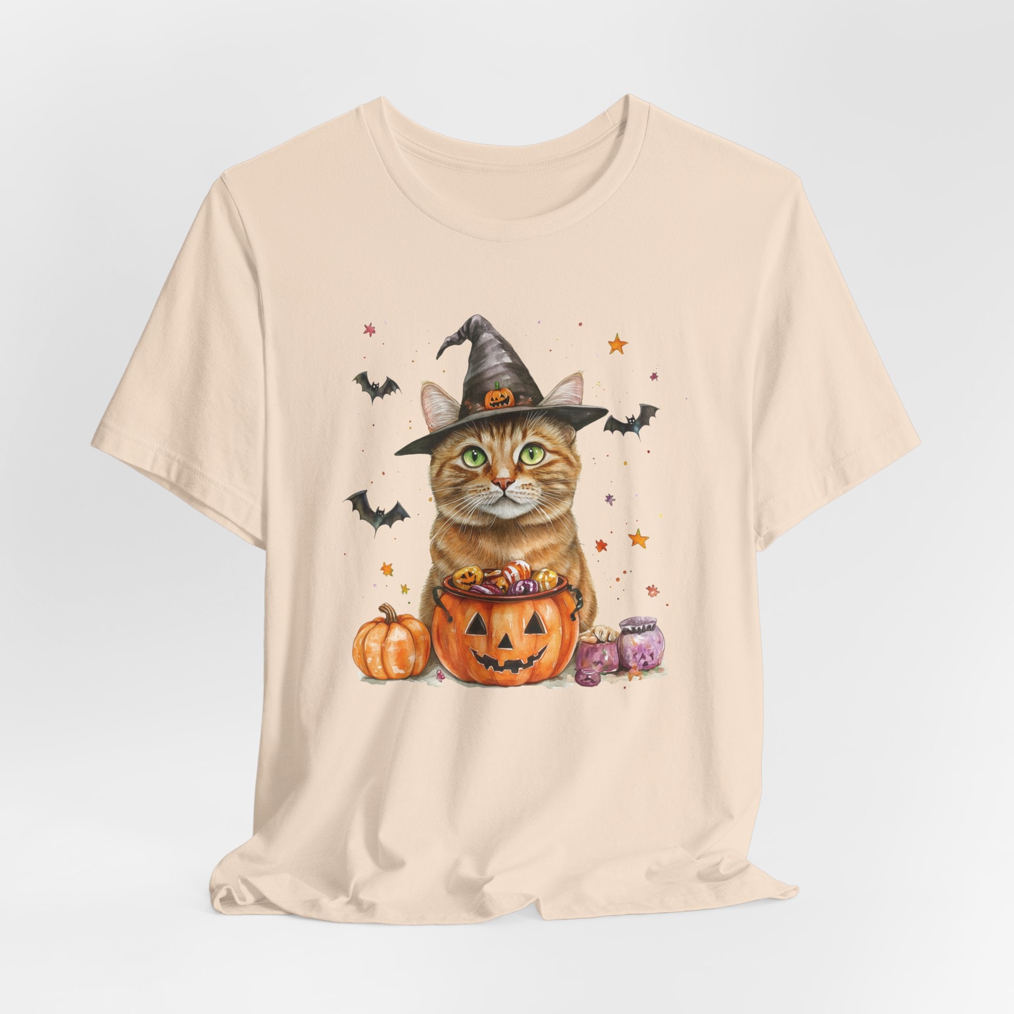 Shorthair Orange Tabby Cat Bewitched Tee