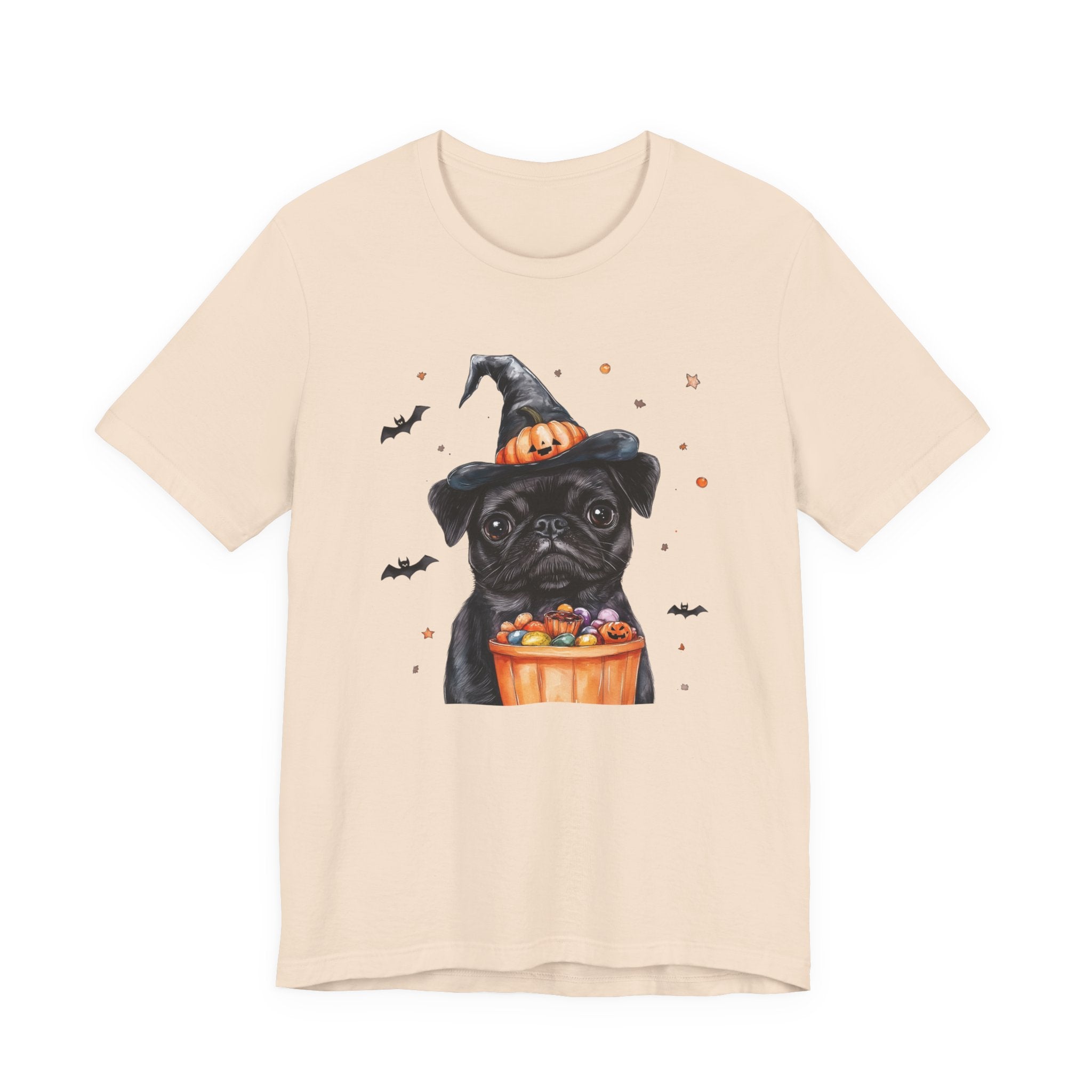 Black Pug Bewitched Tee