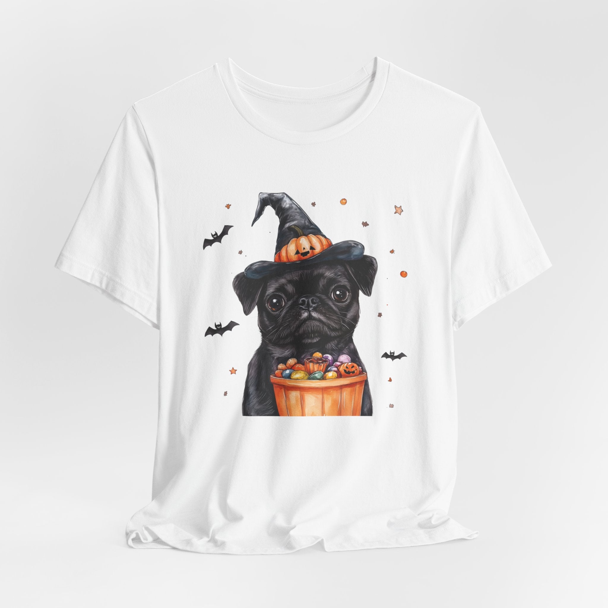 Black Pug Bewitched Tee