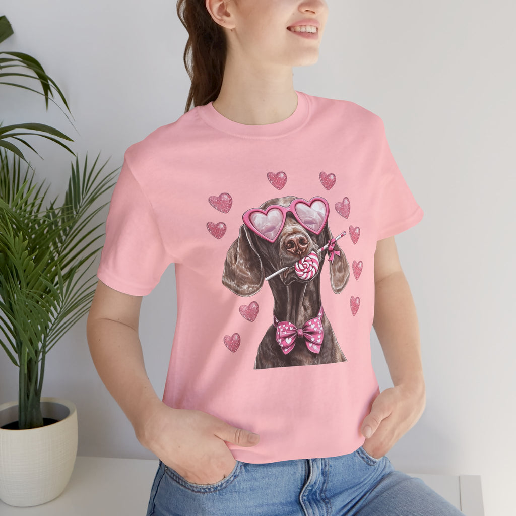 German Shorthaired Pointer Sweethearts Tee