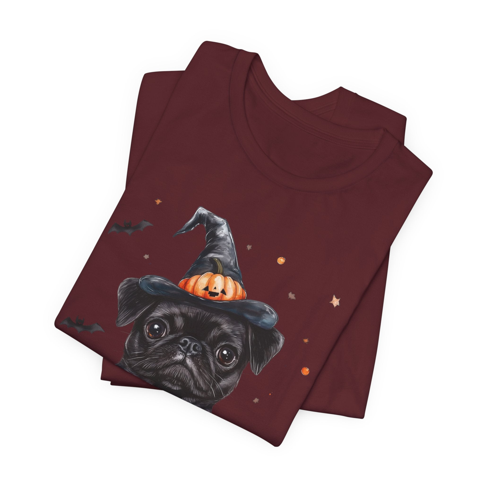 Black Pug Bewitched Tee