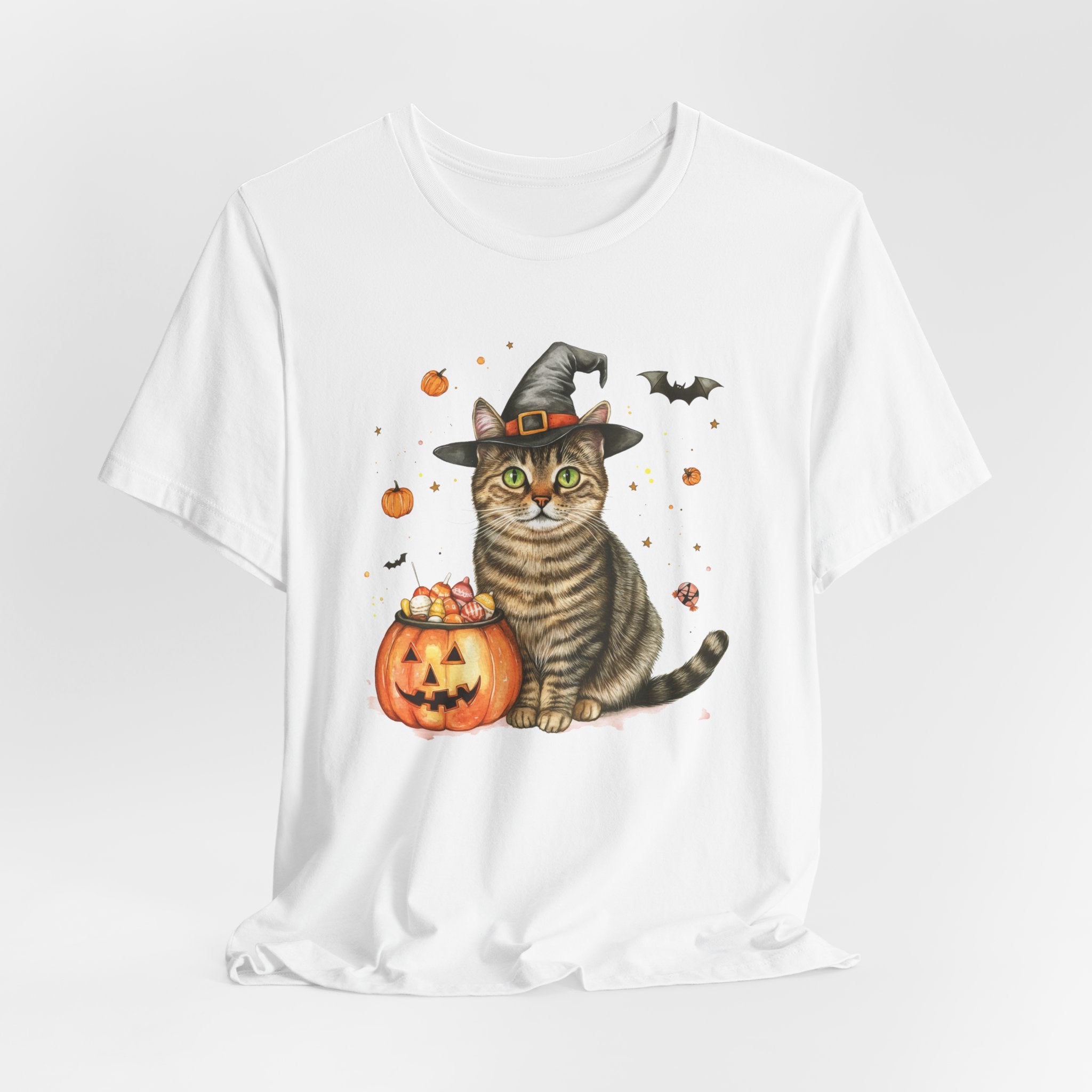 Shorthair Grey Tabby Cat Bewitched Tee