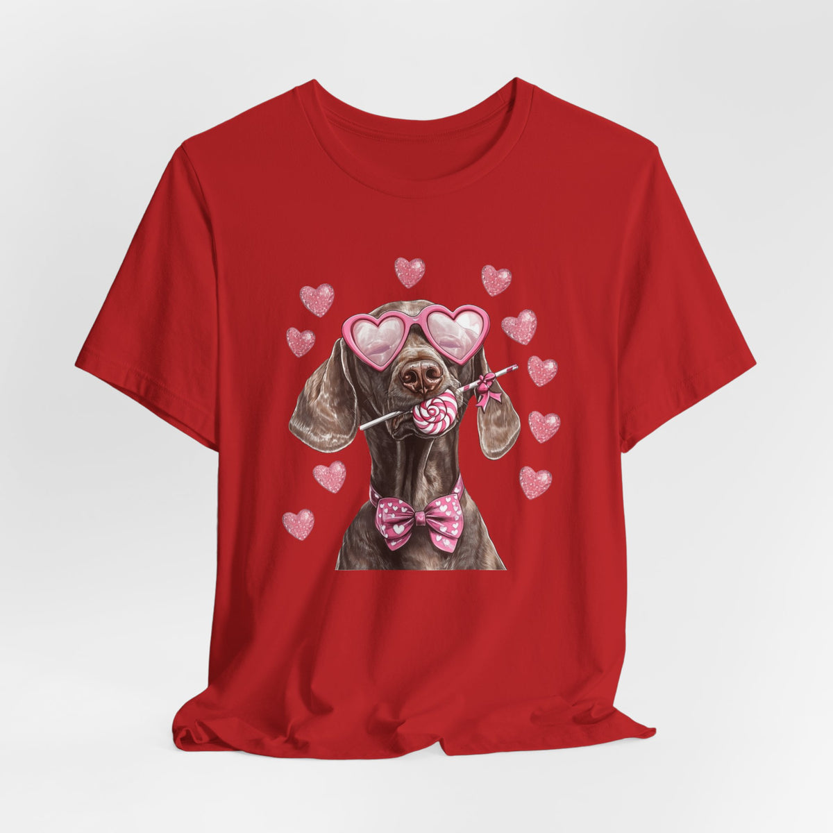 German Shorthaired Pointer Sweethearts Tee