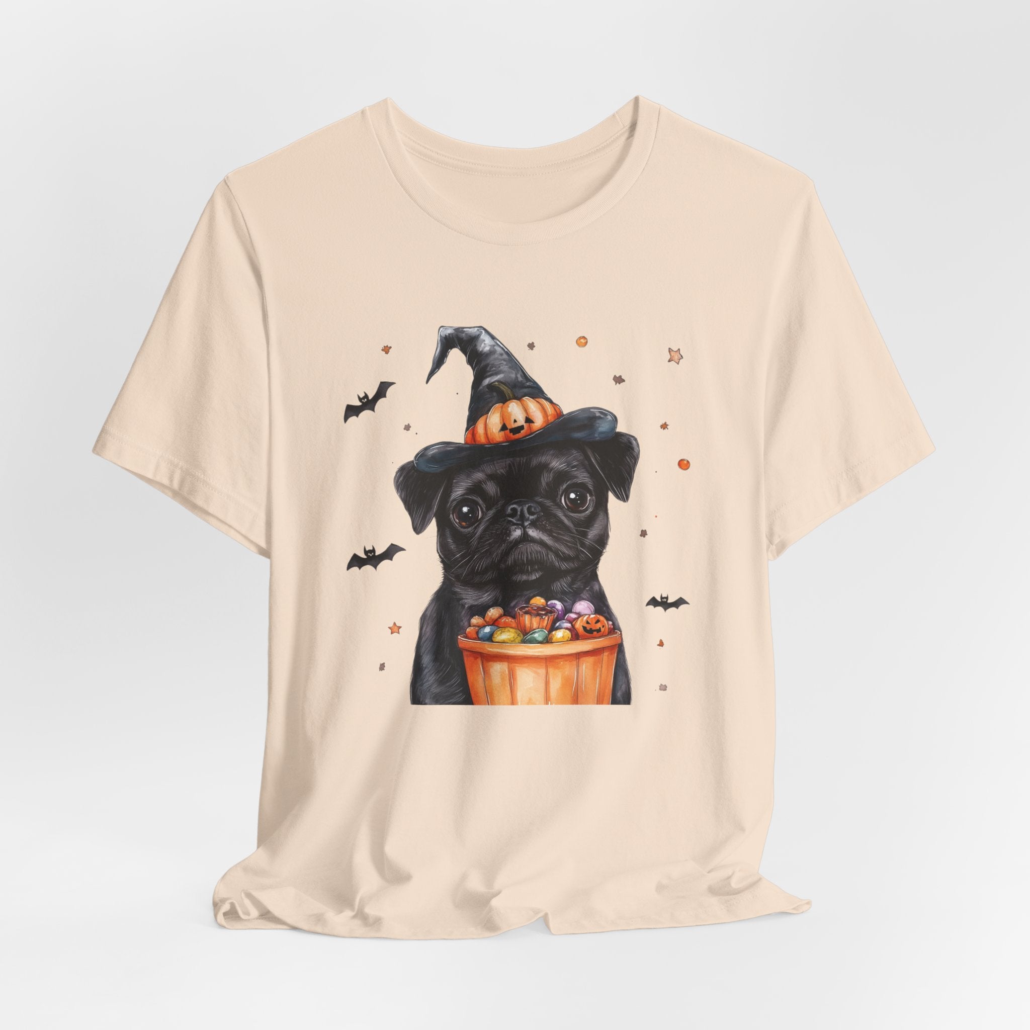 Black Pug Bewitched Tee