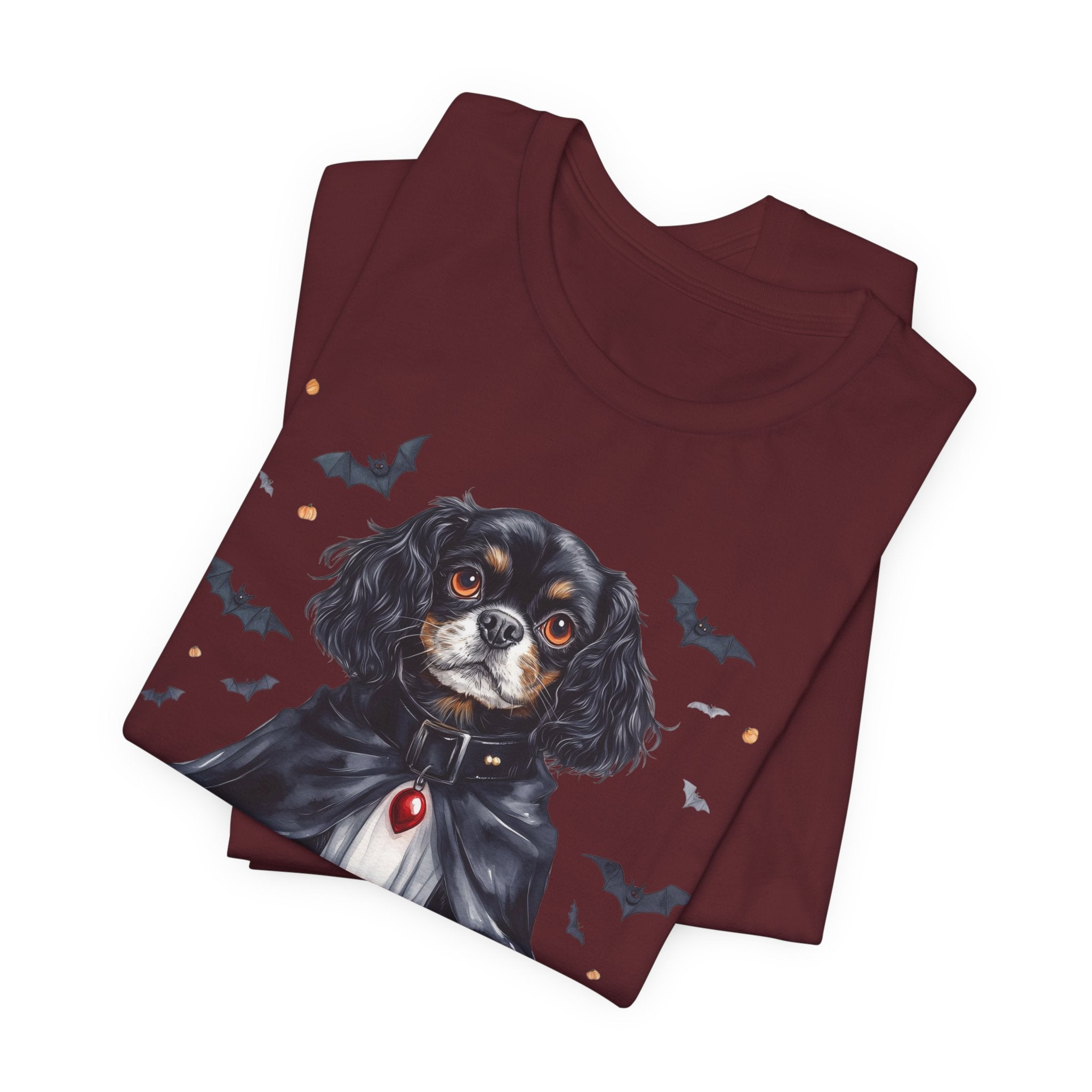Black King Charles Cavalier Costume Tee