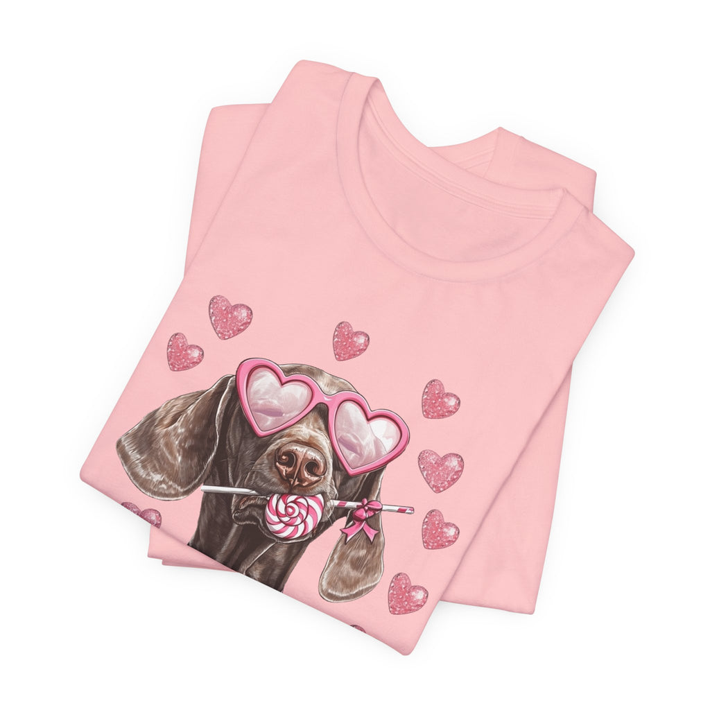 German Shorthaired Pointer Sweethearts Tee