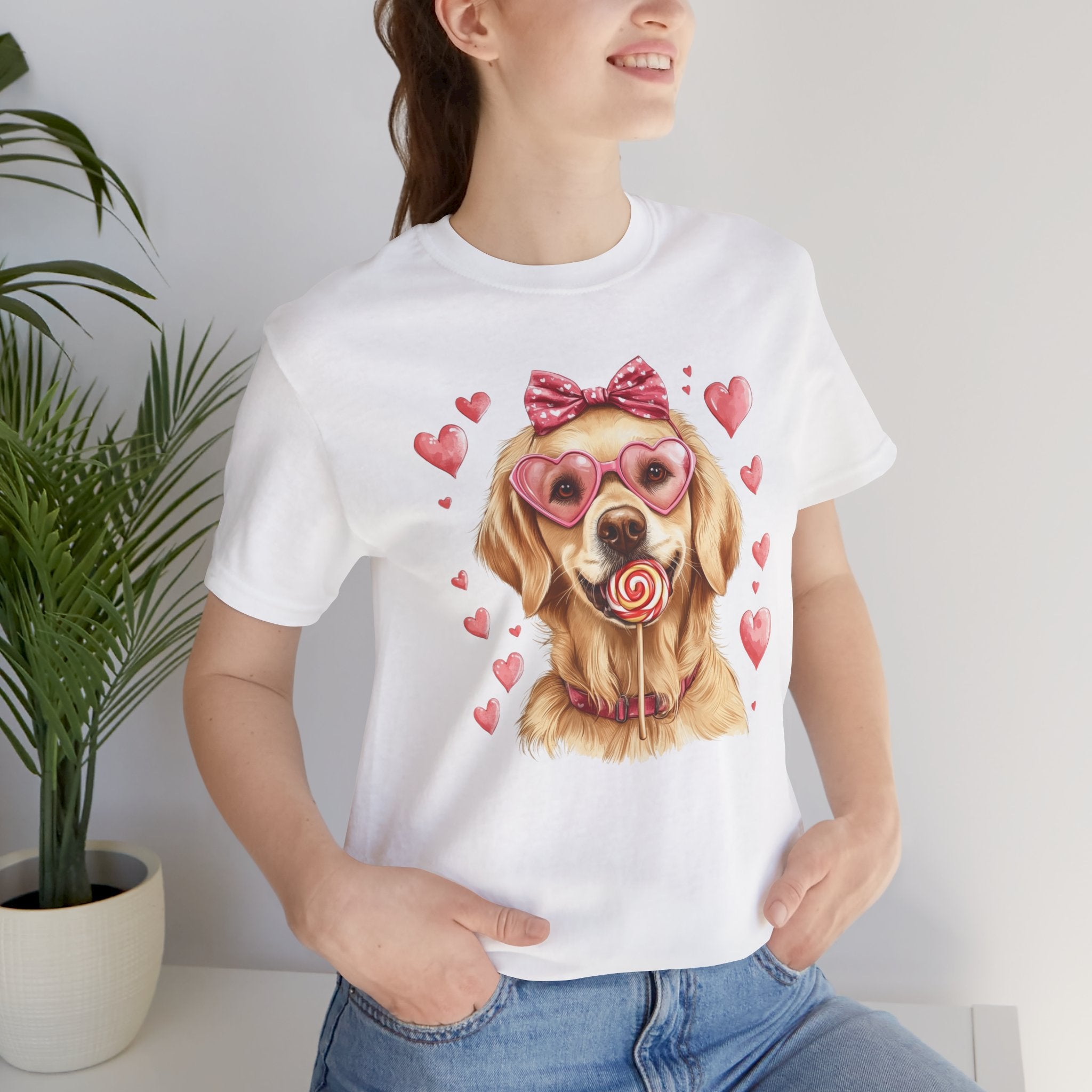 Golden Retriever Sweethearts Tee