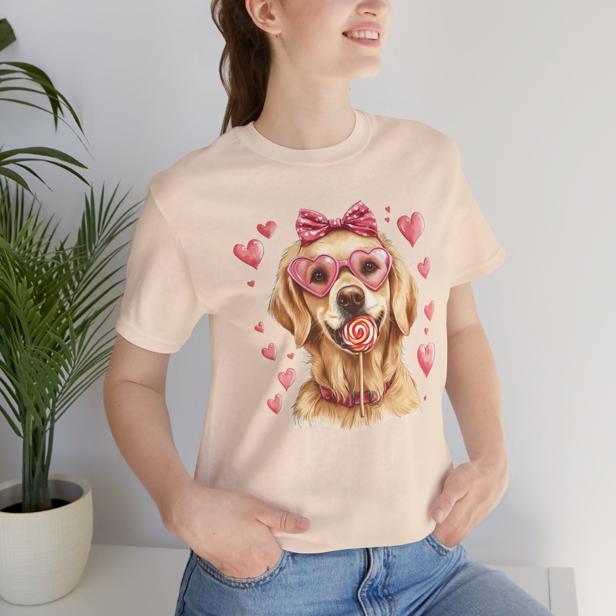 Golden Retriever Sweethearts Tee