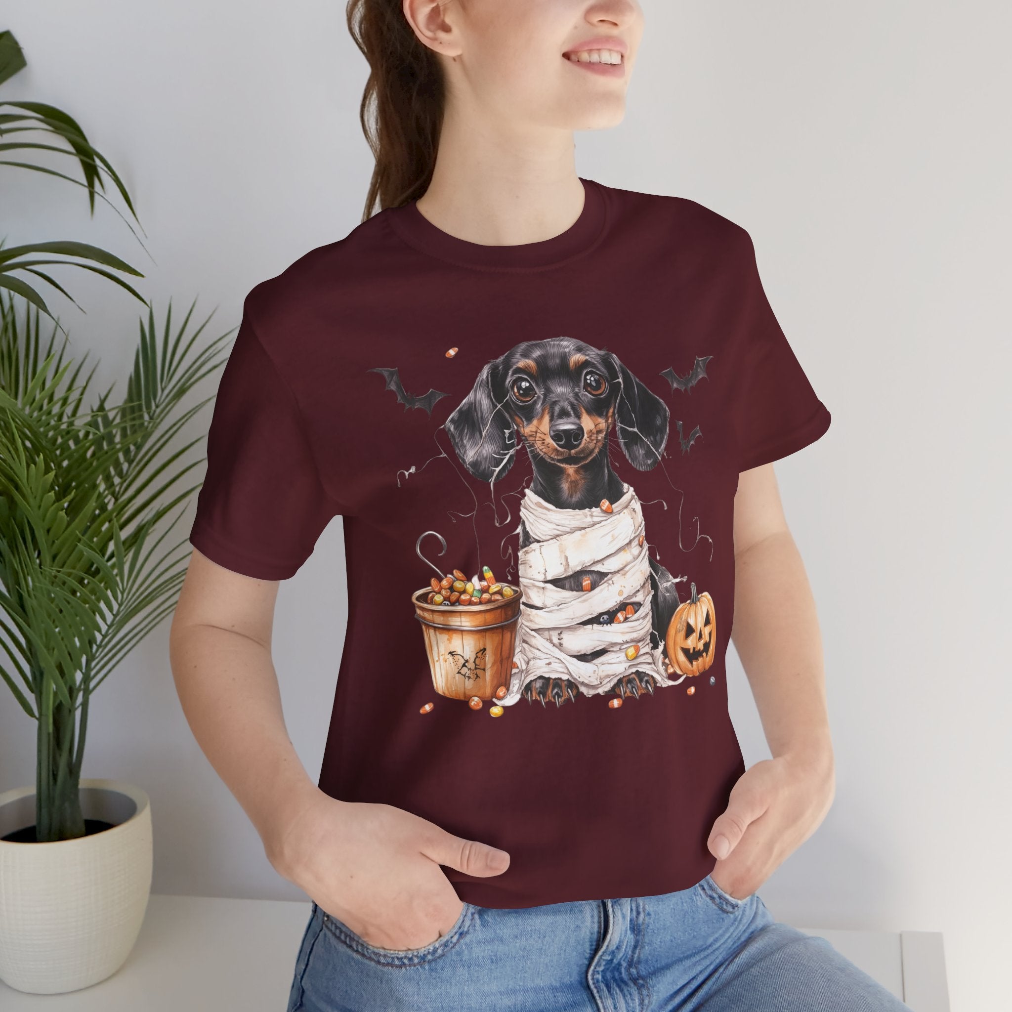 Black Dachshund Costume Tee