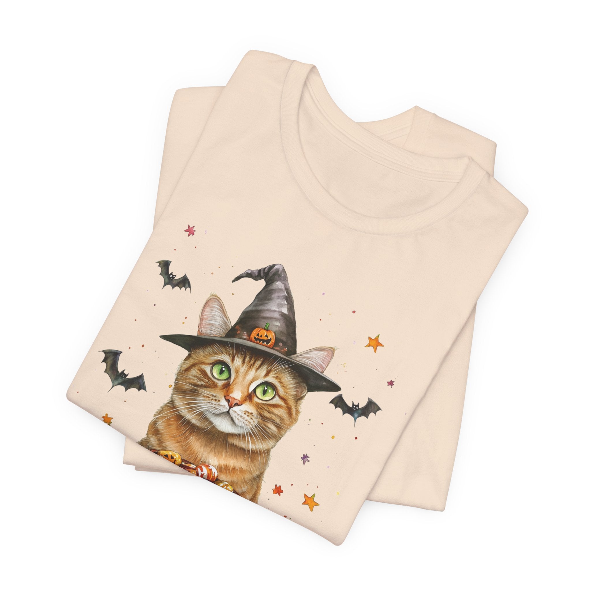 Shorthair Orange Tabby Cat Bewitched Tee
