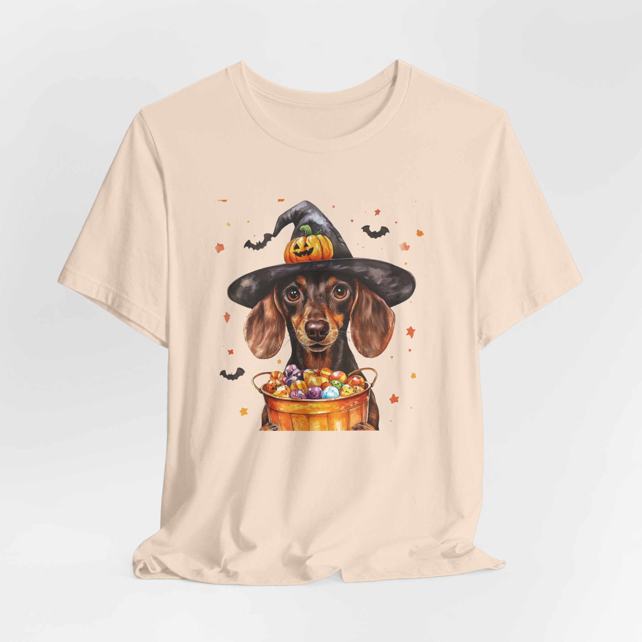 Brown Dachshund Bewitched Tee