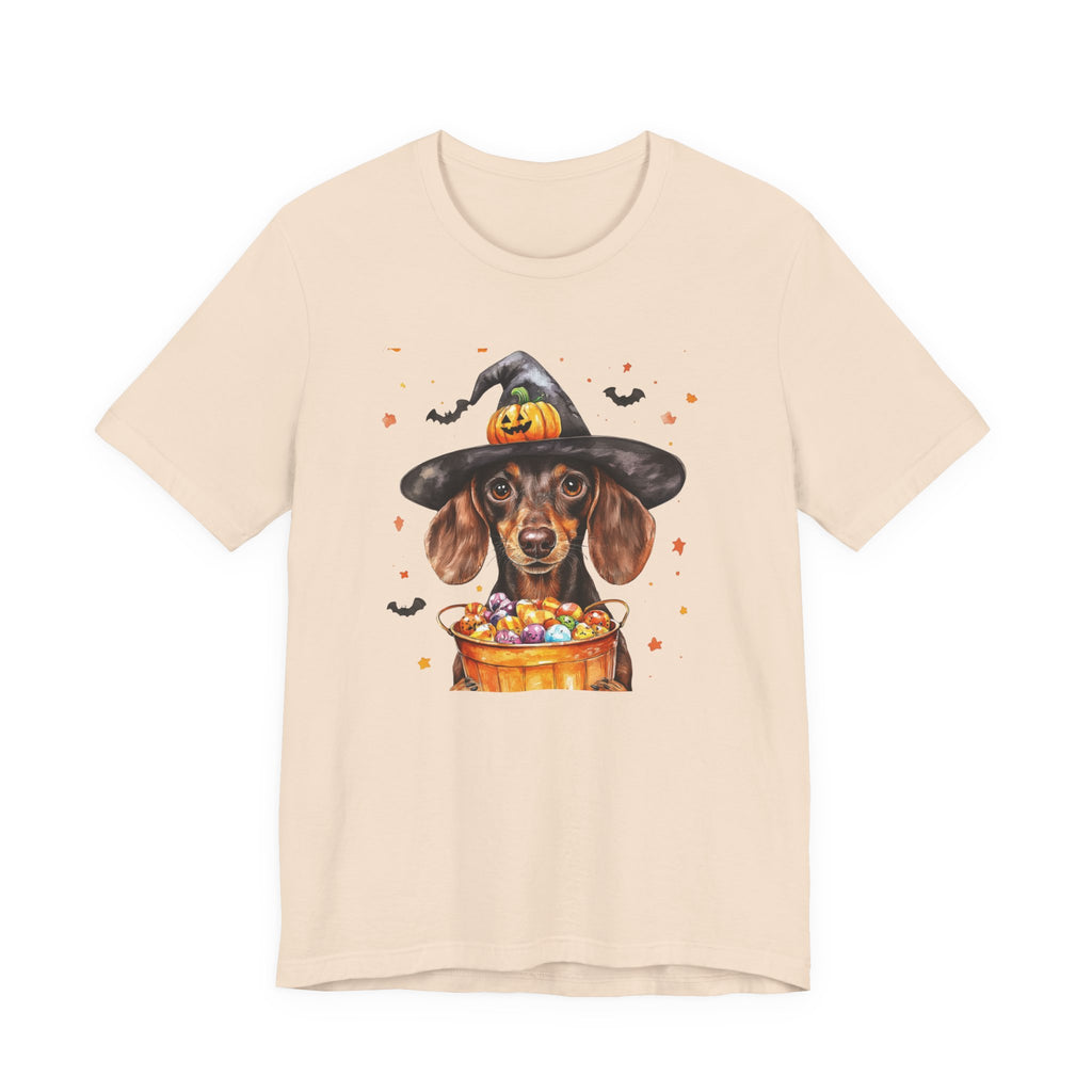 Brown Dachshund Bewitched Tee