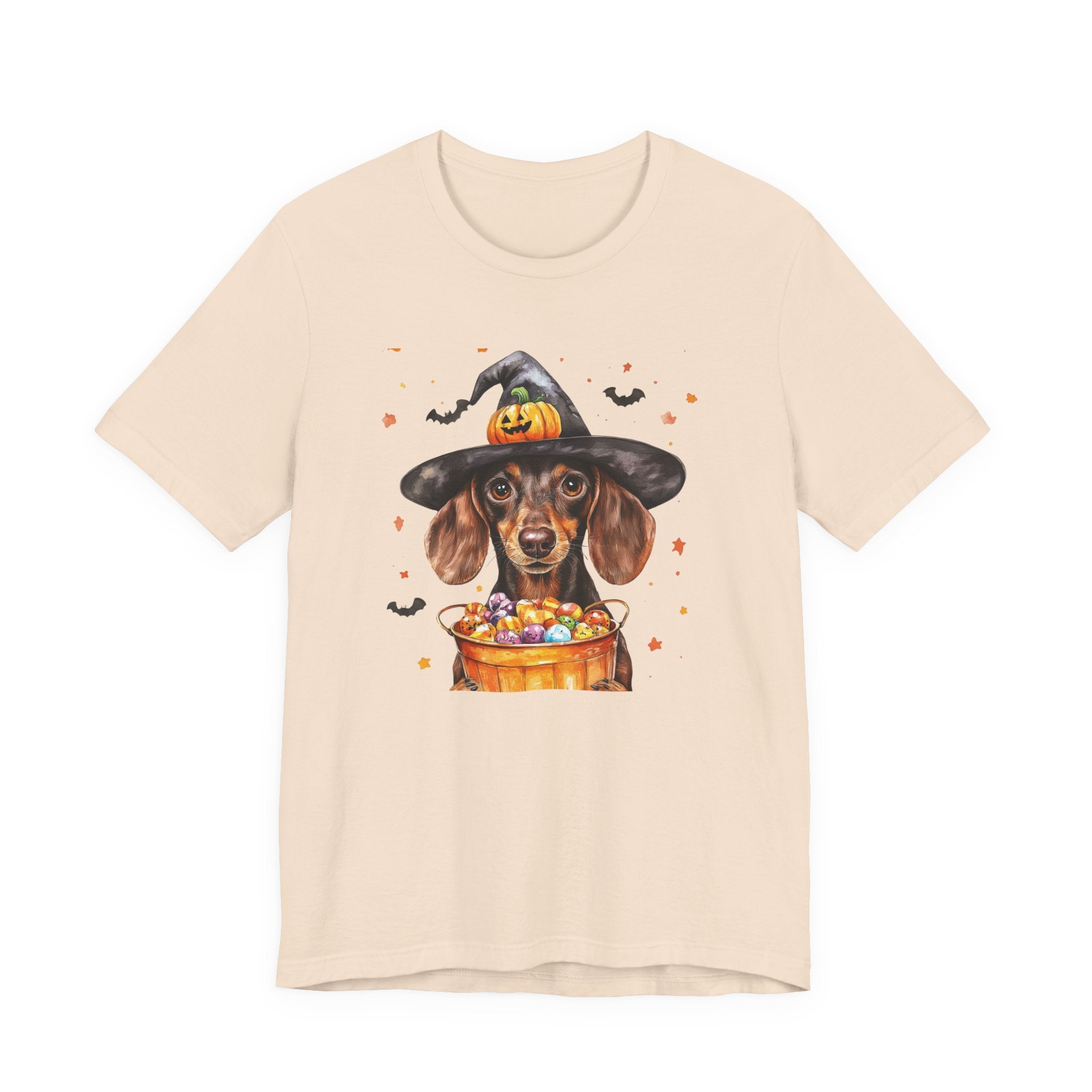 Brown Dachshund Bewitched Tee
