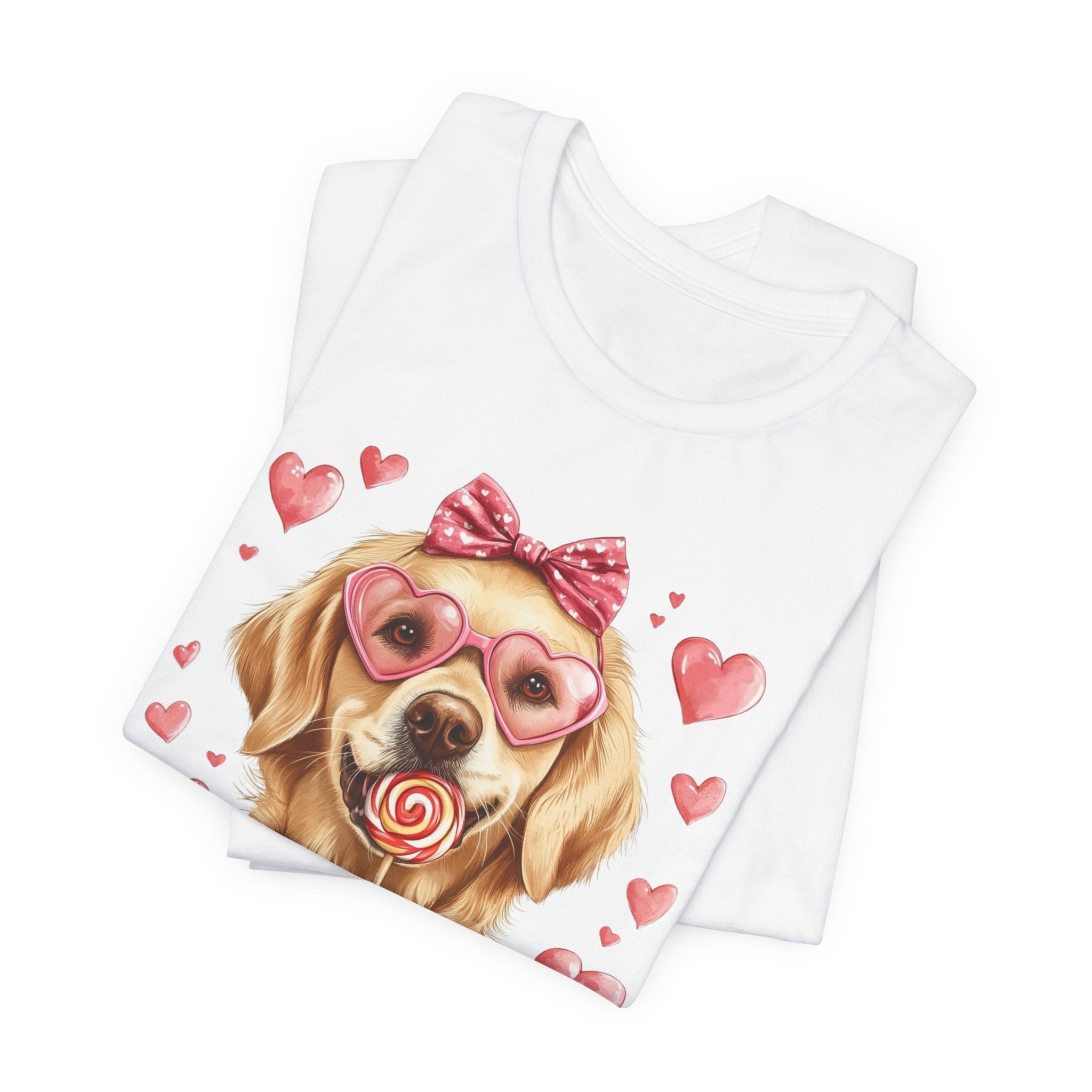 Golden Retriever Sweethearts Tee