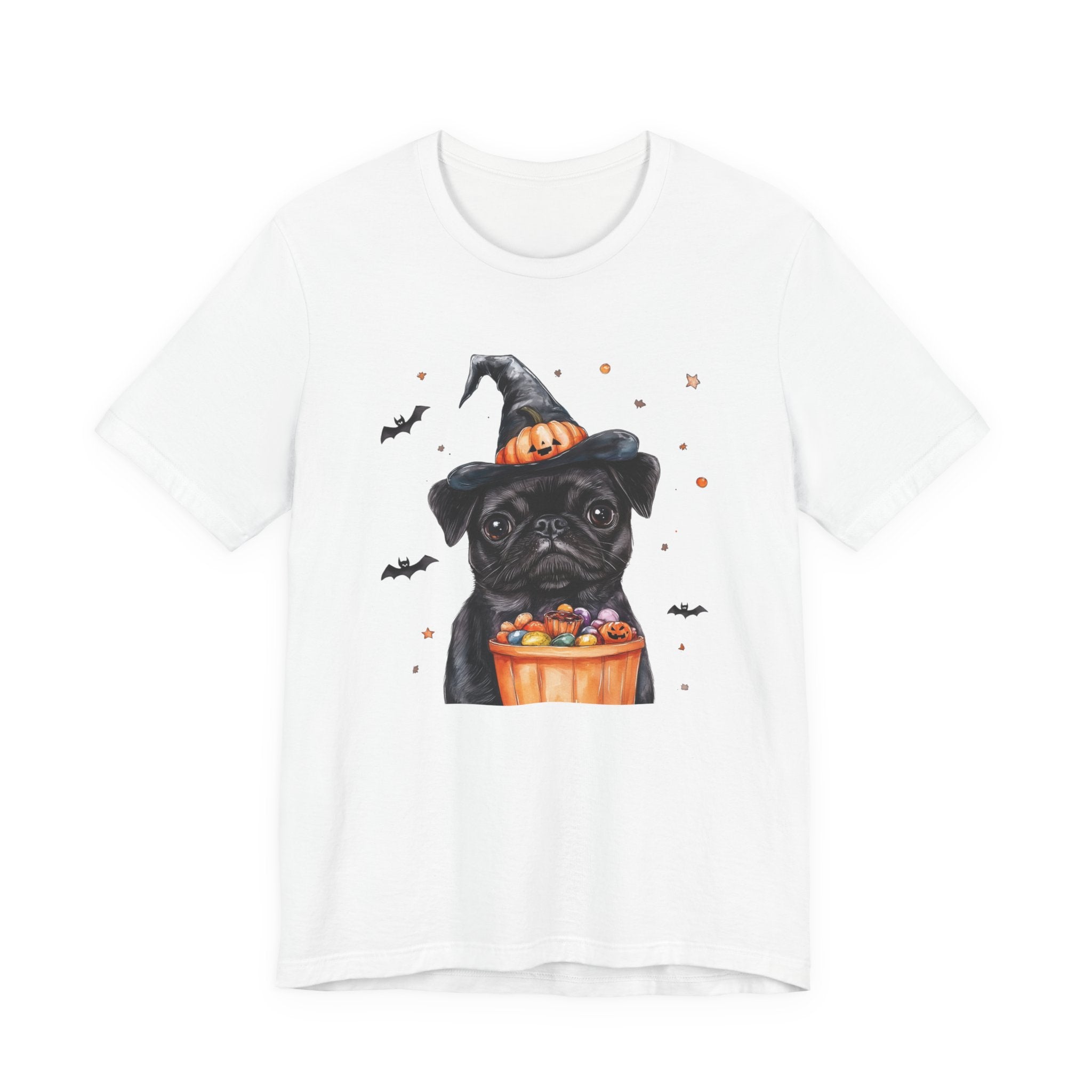 Black Pug Bewitched Tee