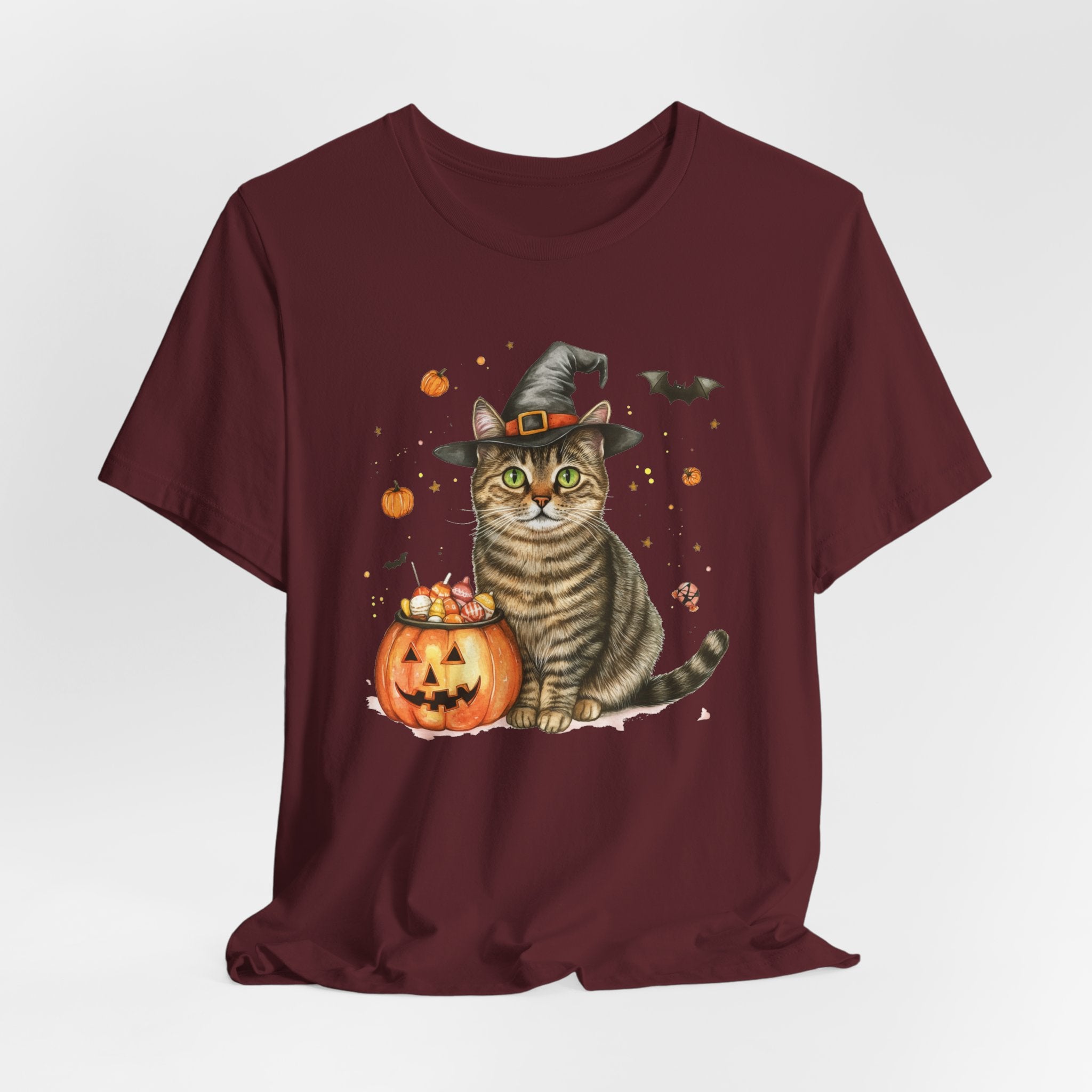 Shorthair Grey Tabby Cat Bewitched Tee
