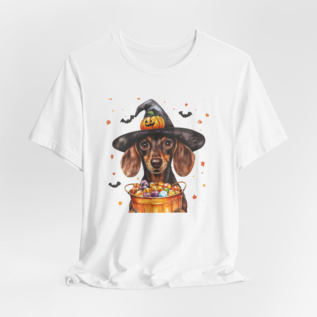 Brown Dachshund Bewitched Tee