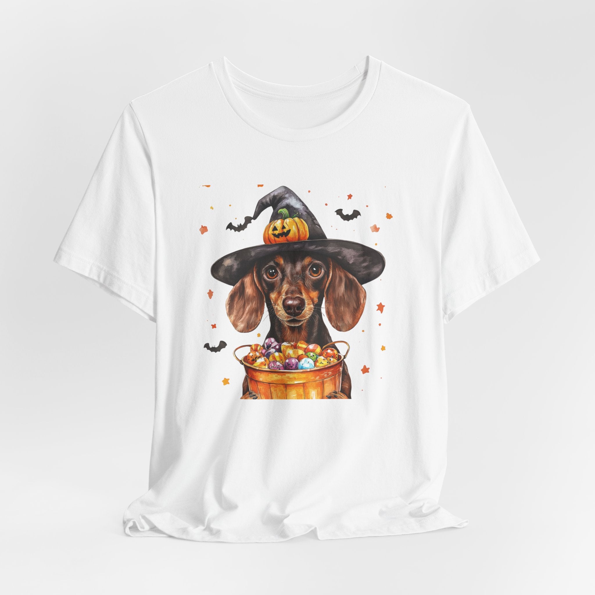 Brown Dachshund Bewitched Tee