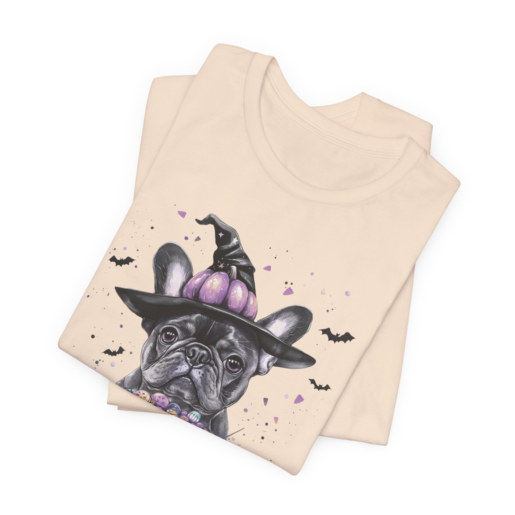 Black French Bulldog Bewitched Tee
