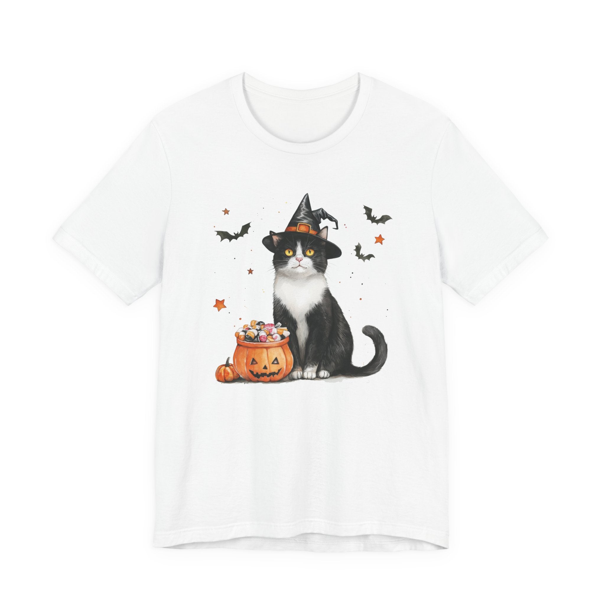 Shorthair Tuxedo Cat Bewitched Tee