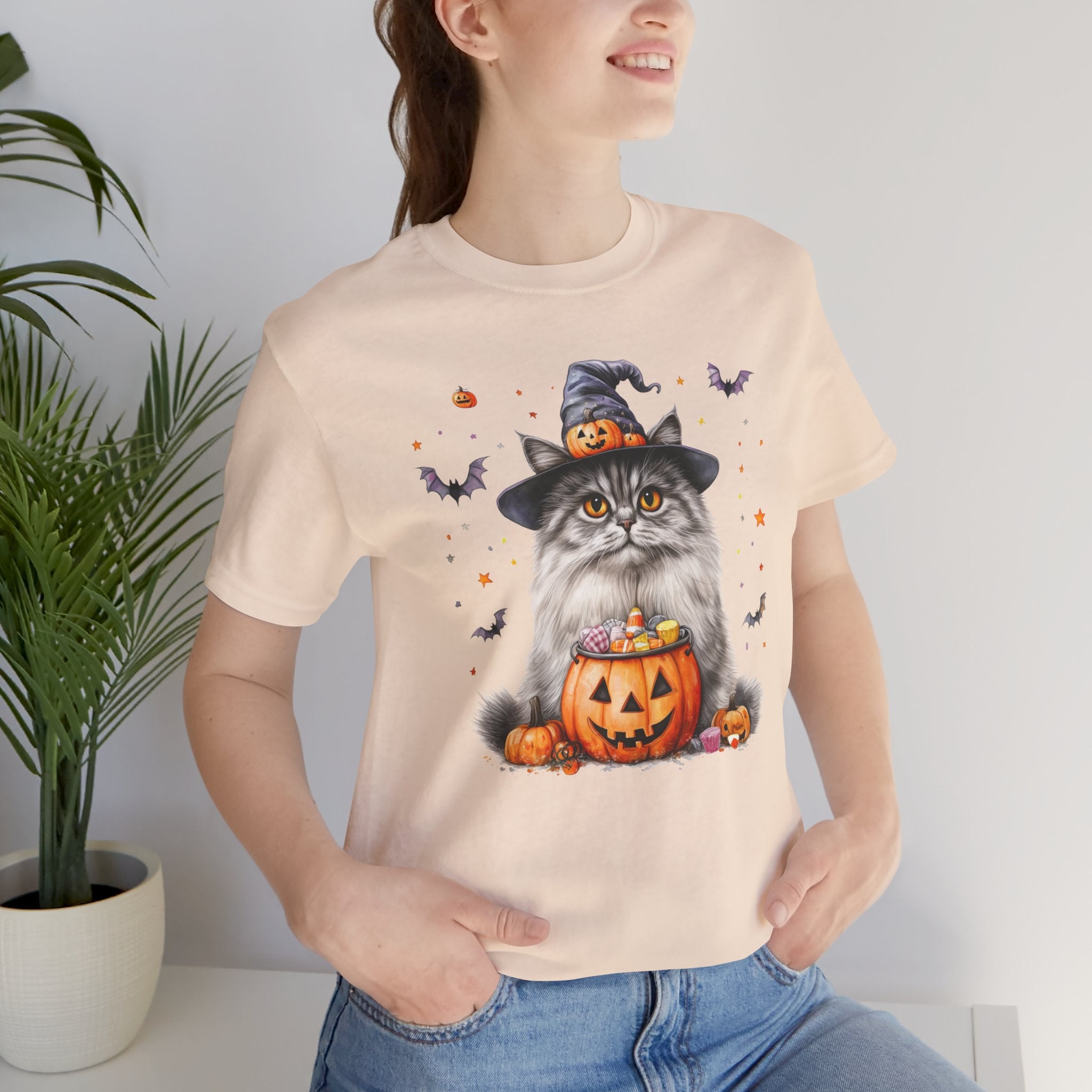 British Longhair Cat Bewitched Tee