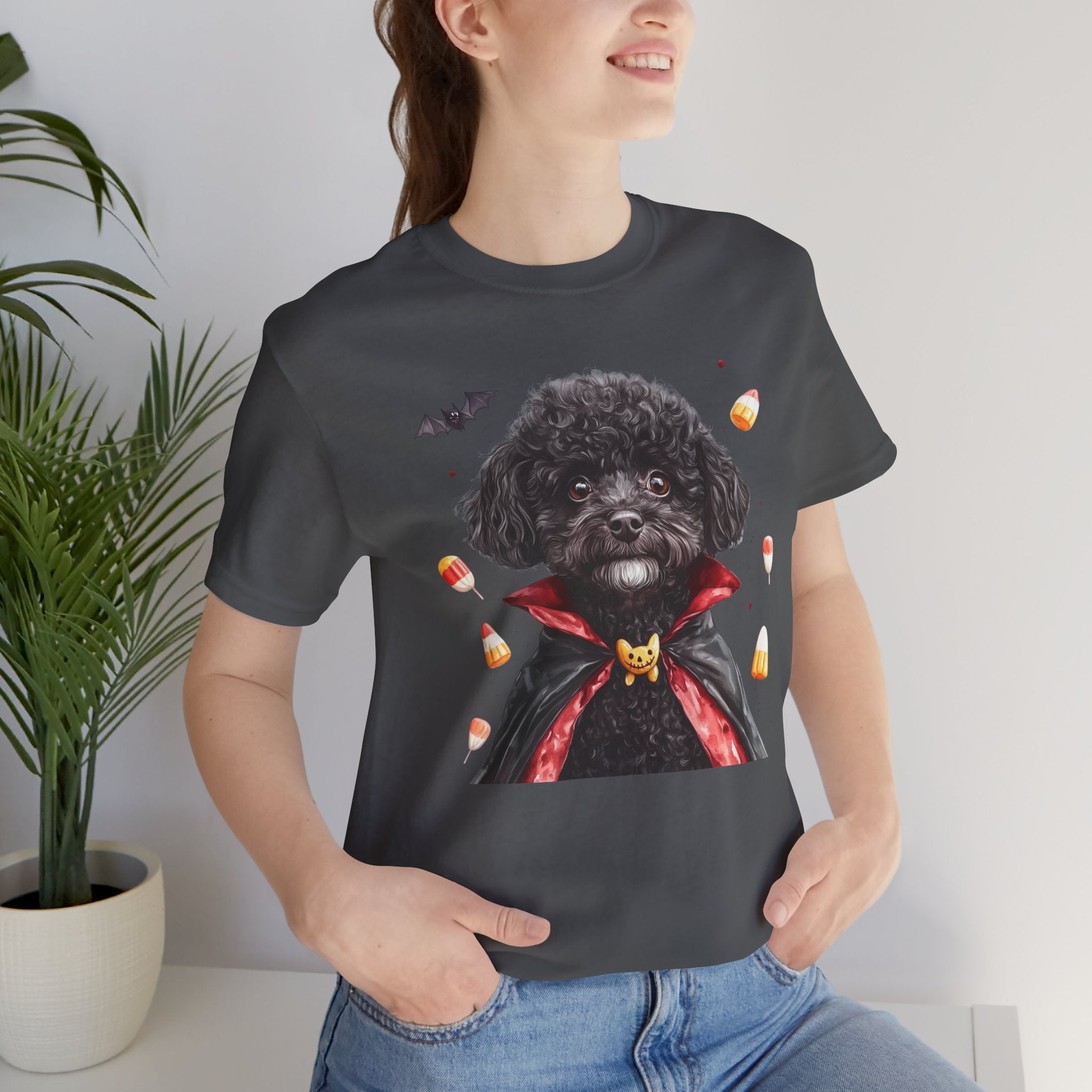 Black Toy Poodle Costume Tee