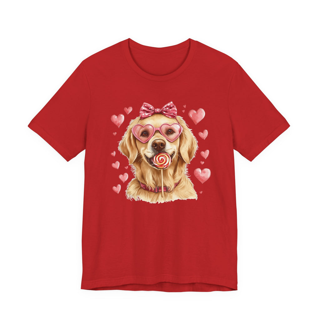 Golden Retriever Sweethearts Tee
