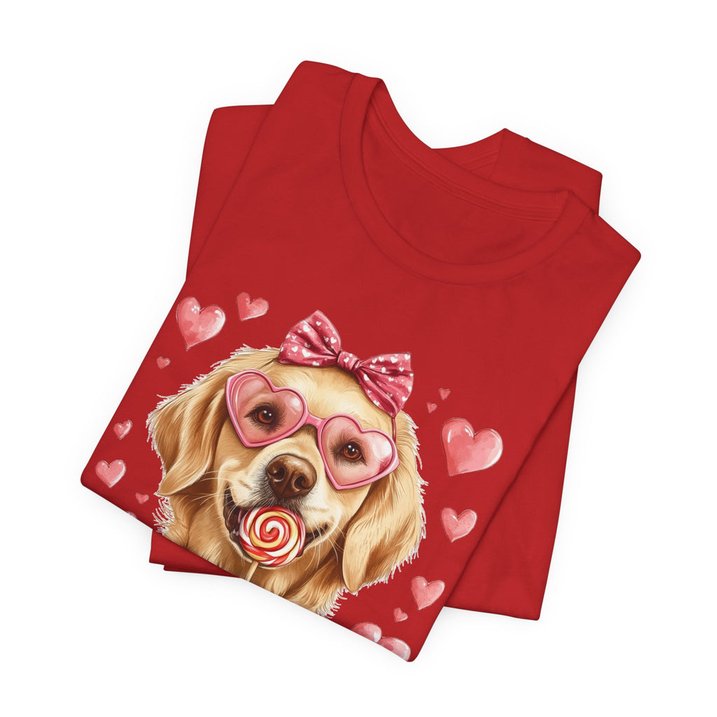 Golden Retriever Sweethearts Tee