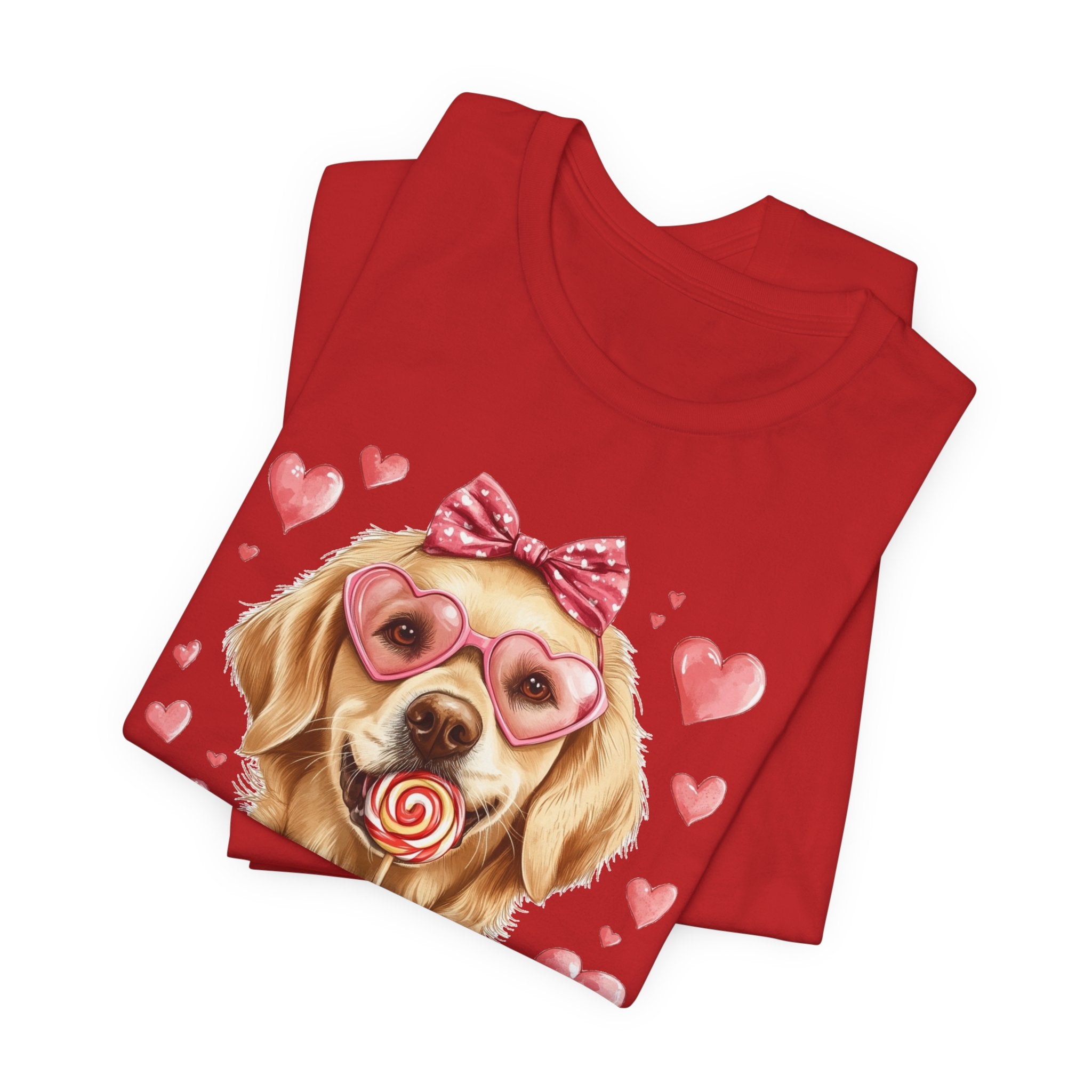 Golden Retriever Sweethearts Tee