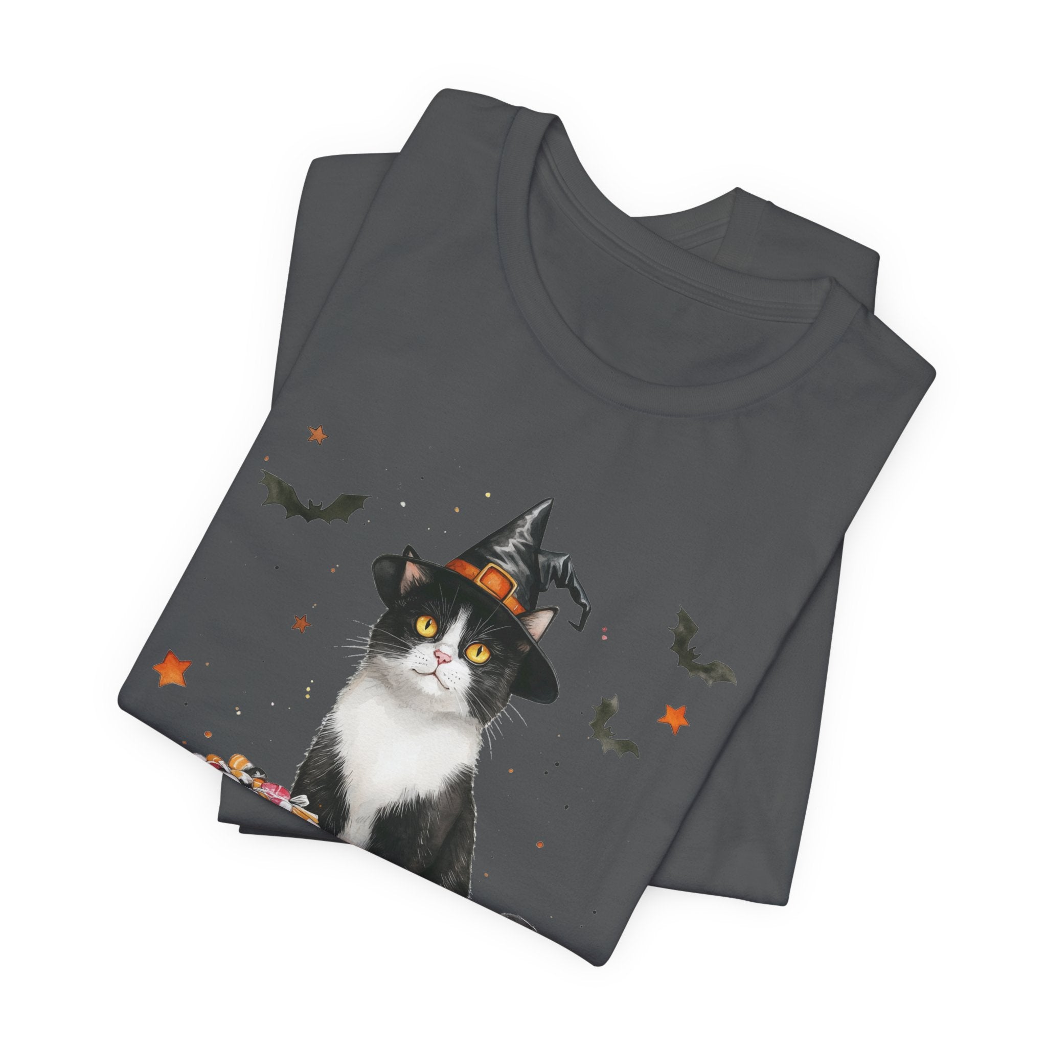 Shorthair Tuxedo Cat Bewitched Tee