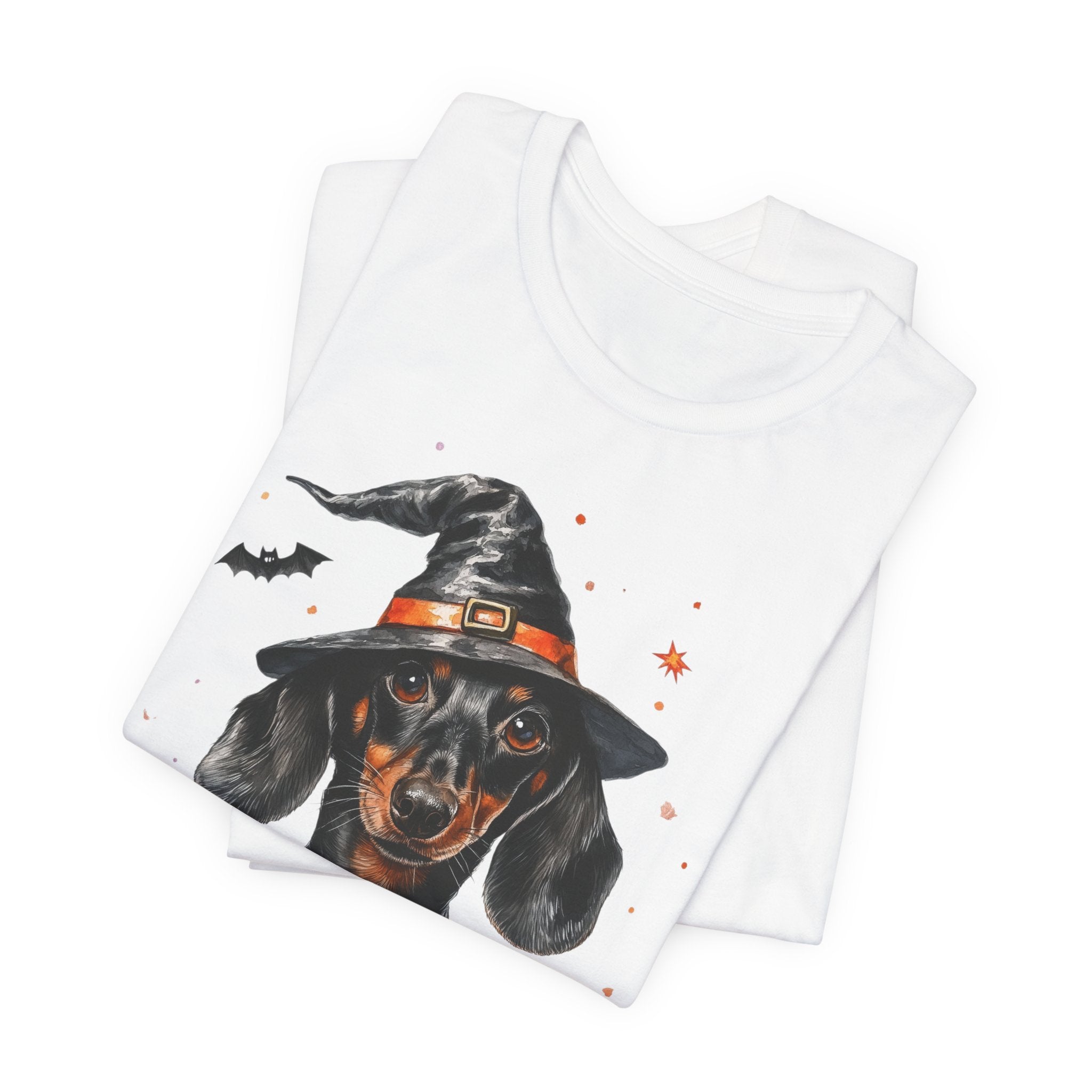 Black Dachshund Bewitched Tee