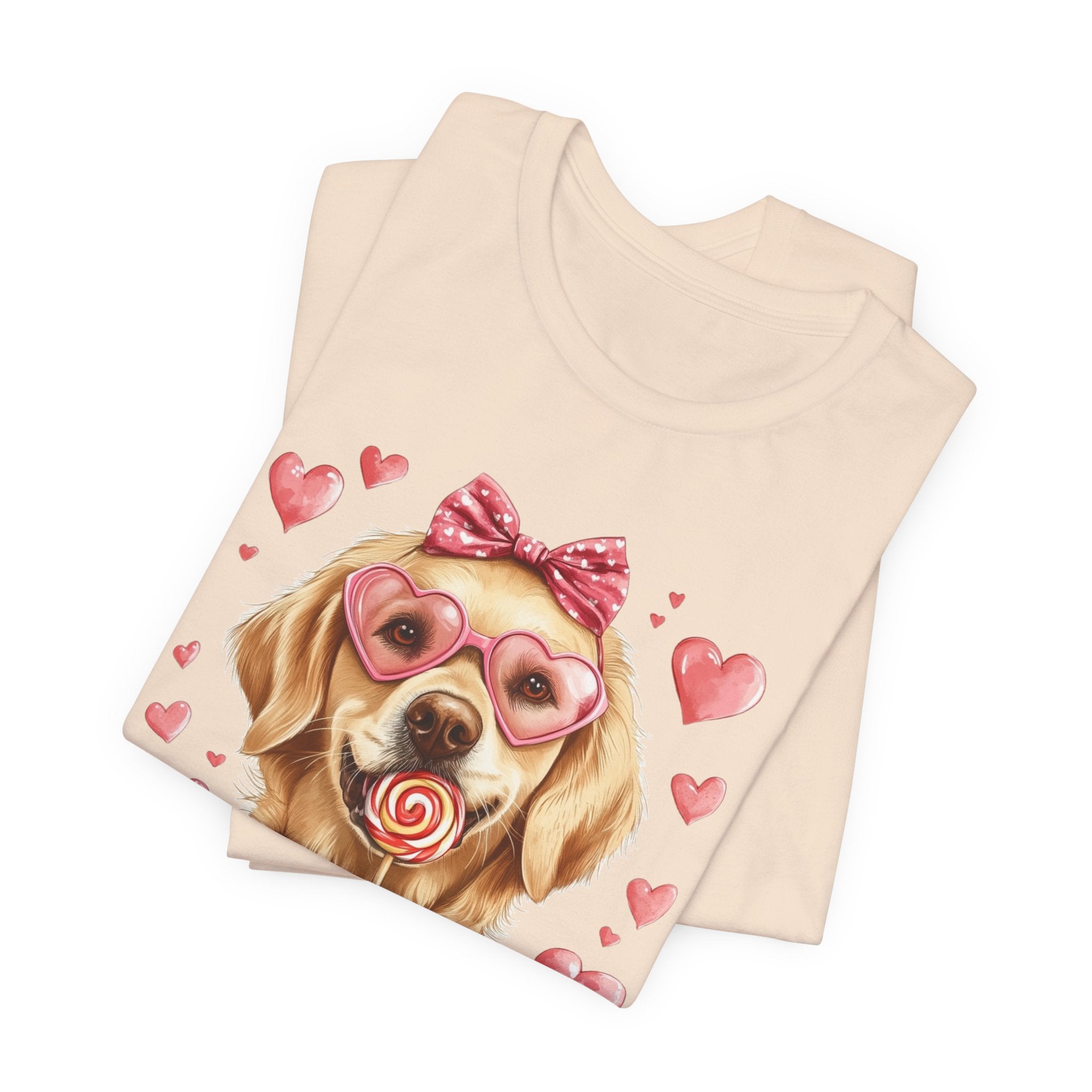 Golden Retriever Sweethearts Tee