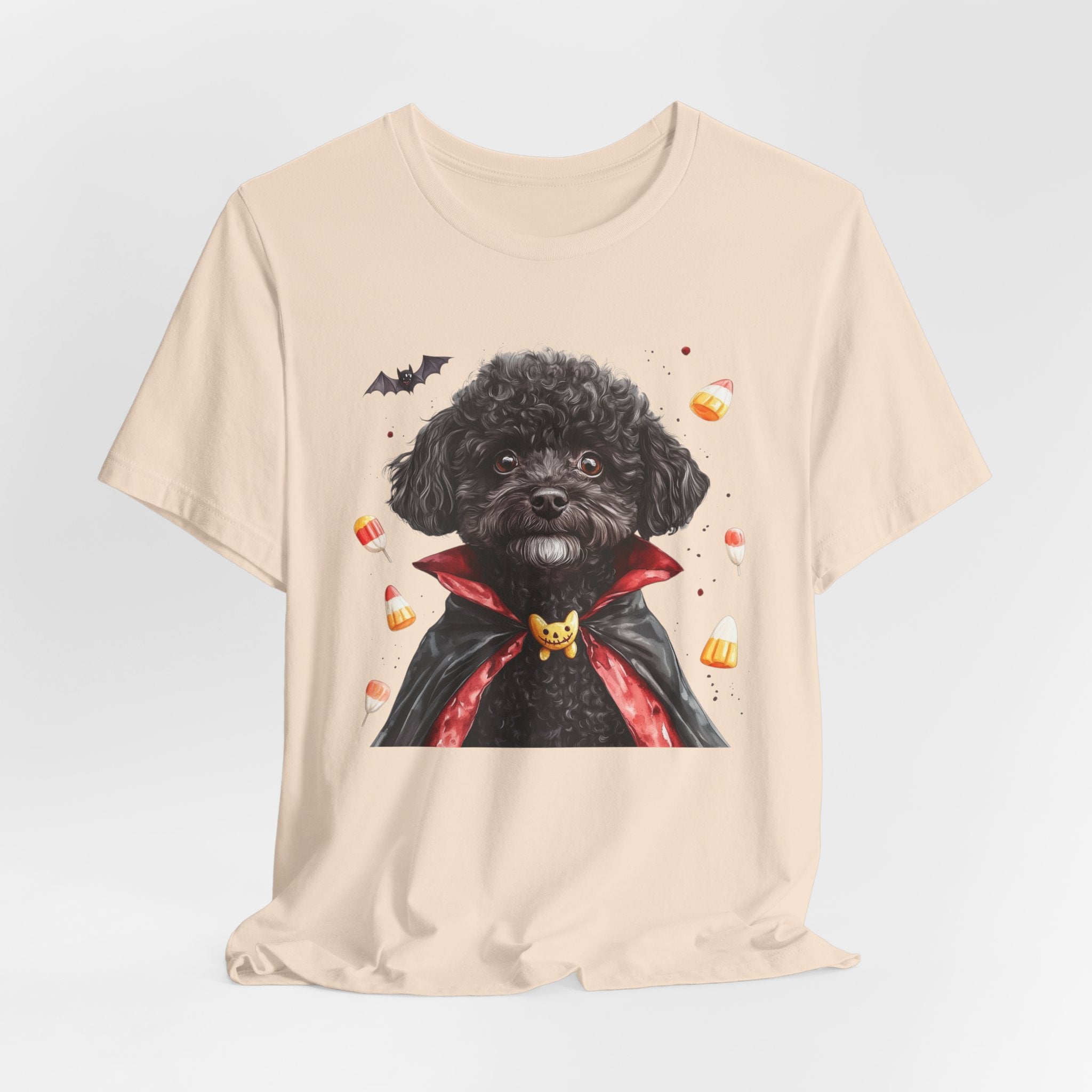 Black Toy Poodle Costume Tee
