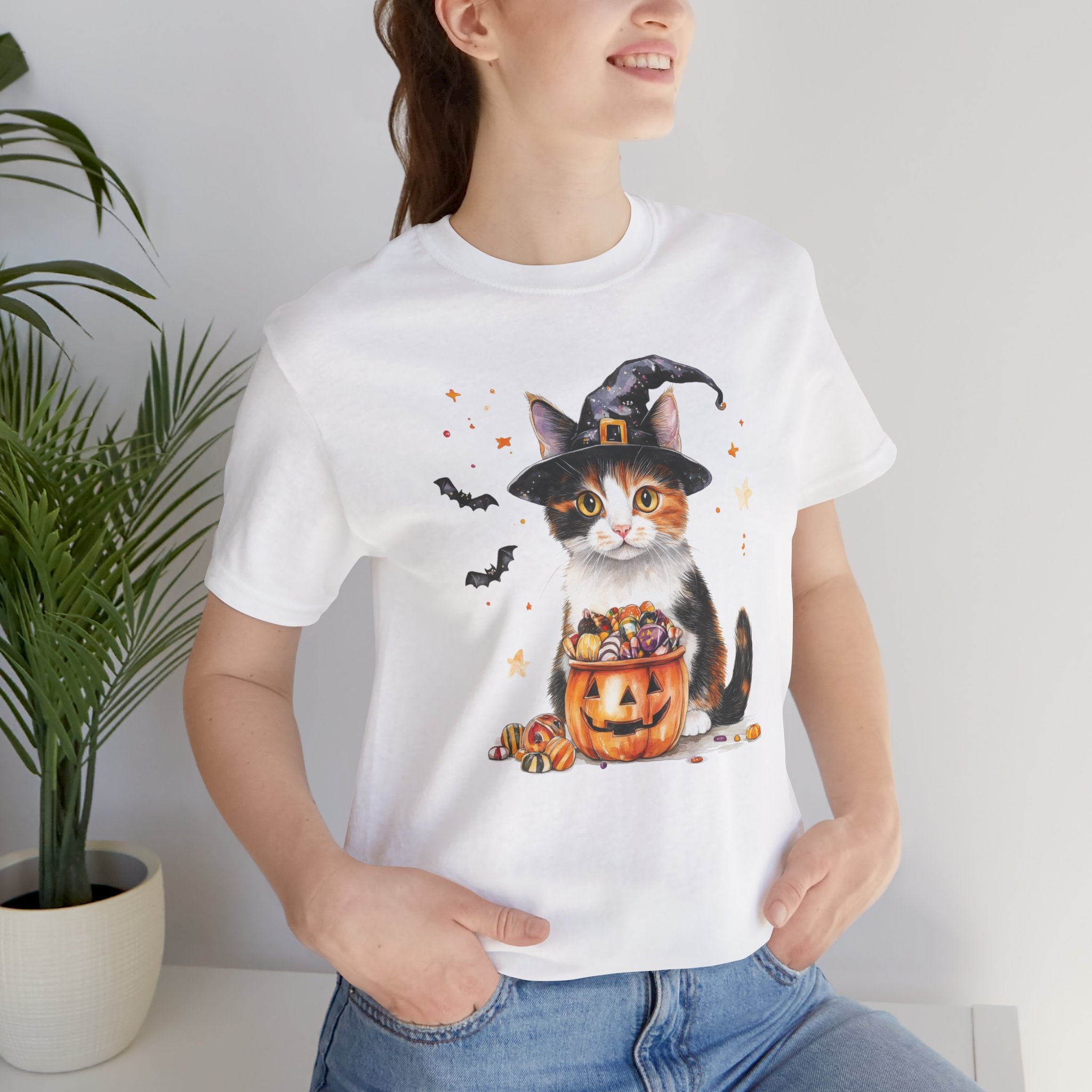 Shorthair Calico Cat Bewitched Tee