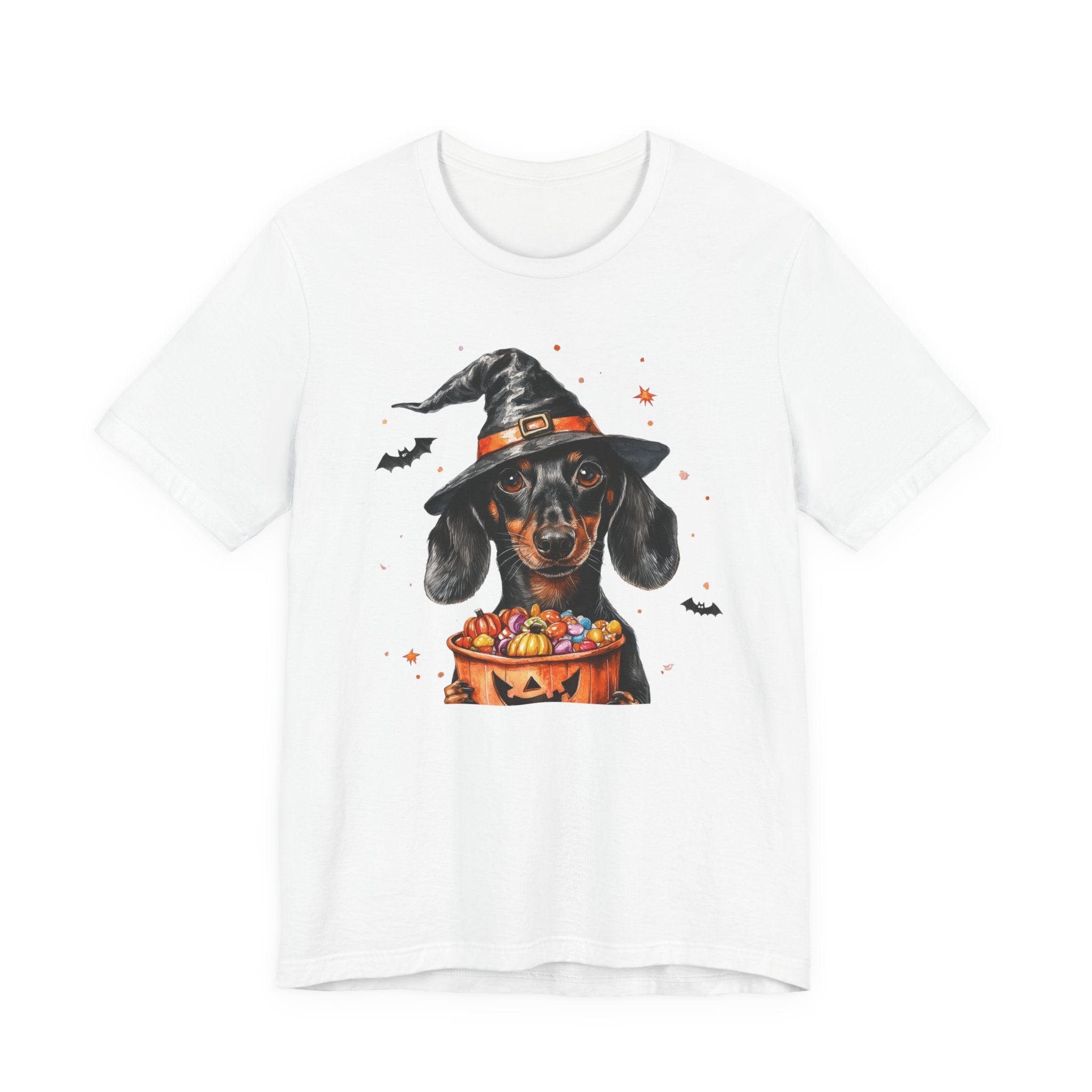Black Dachshund Bewitched Tee