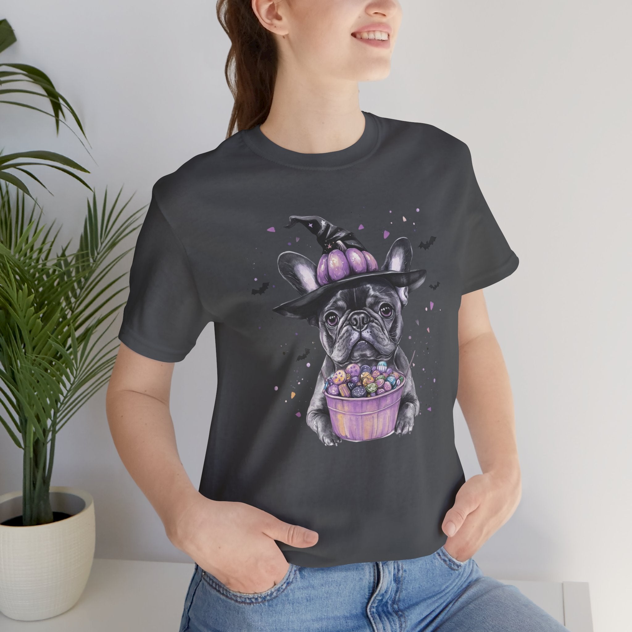 Black French Bulldog Bewitched Tee