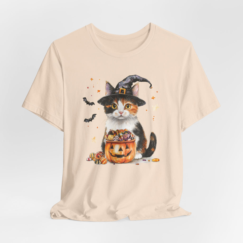 Shorthair Calico Cat Bewitched Tee