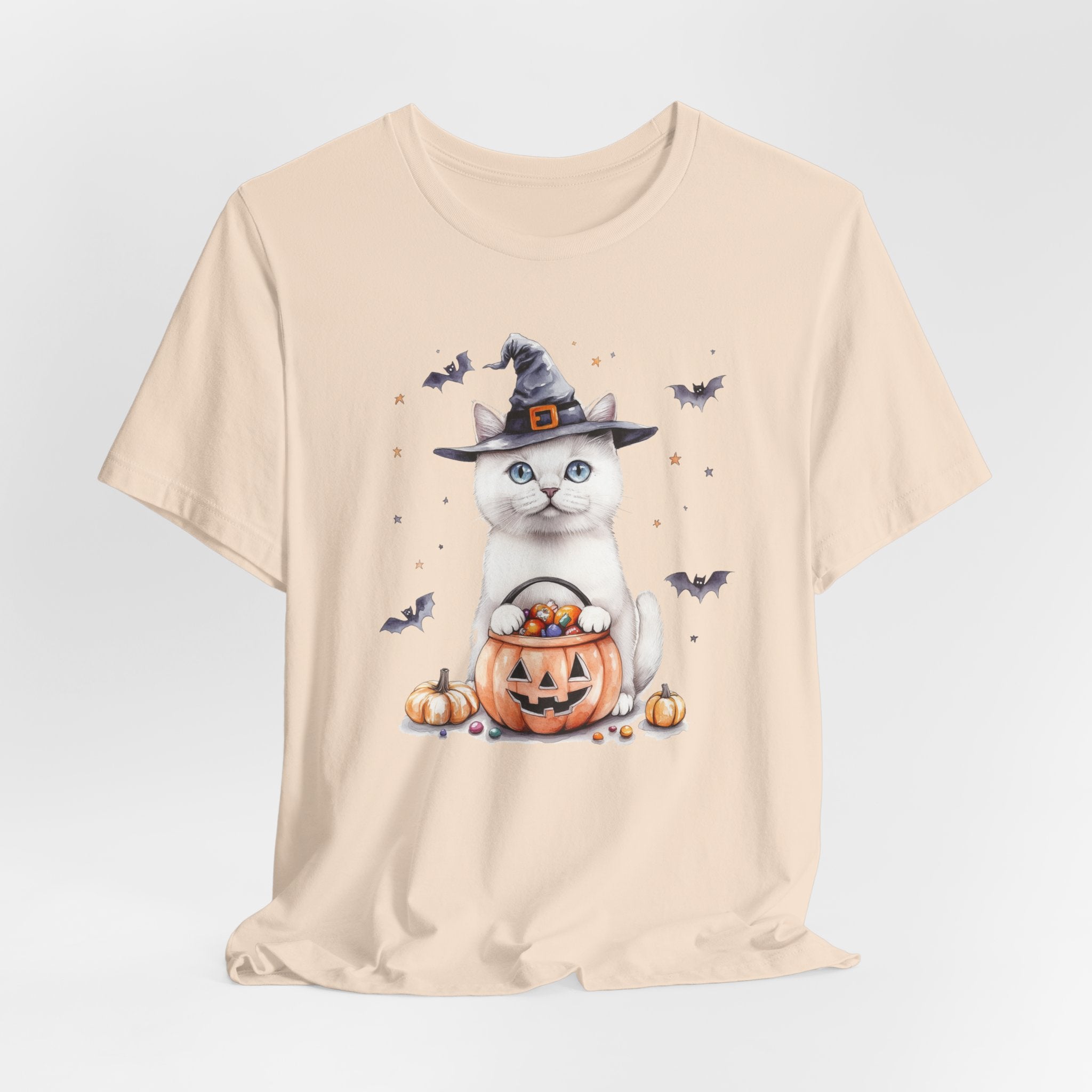 Shorthair White Cat Bewitched Tee