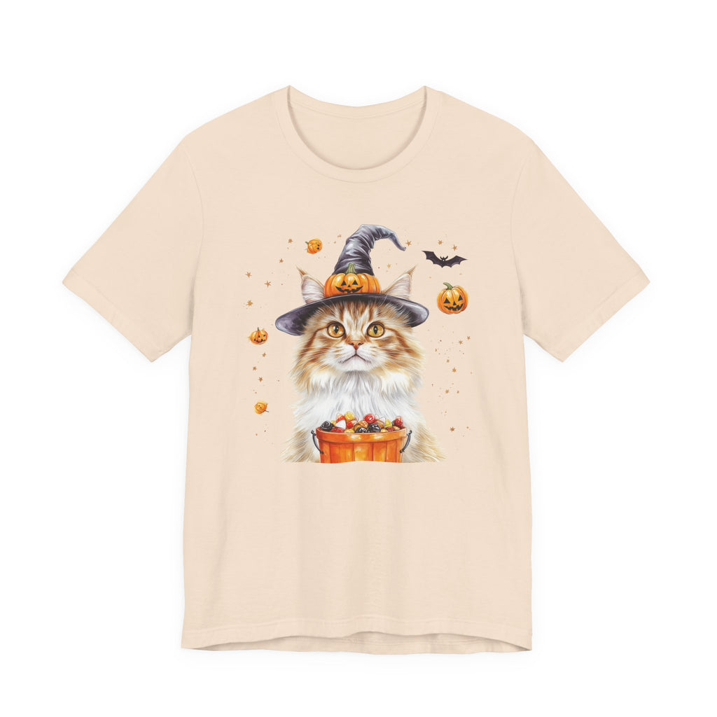 Longhair Orange Tabby Cat II Bewitched Tee