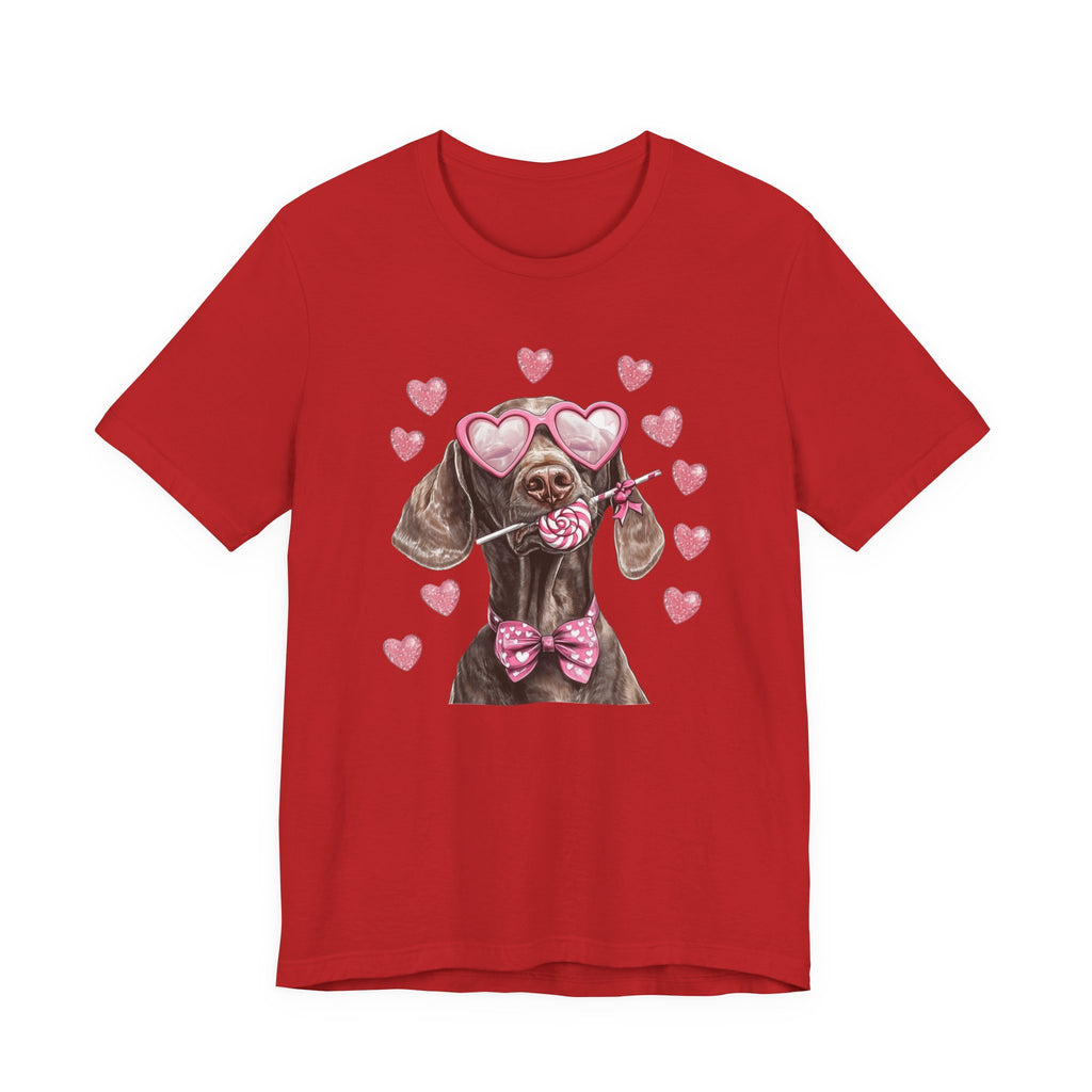 German Shorthaired Pointer Sweethearts Tee