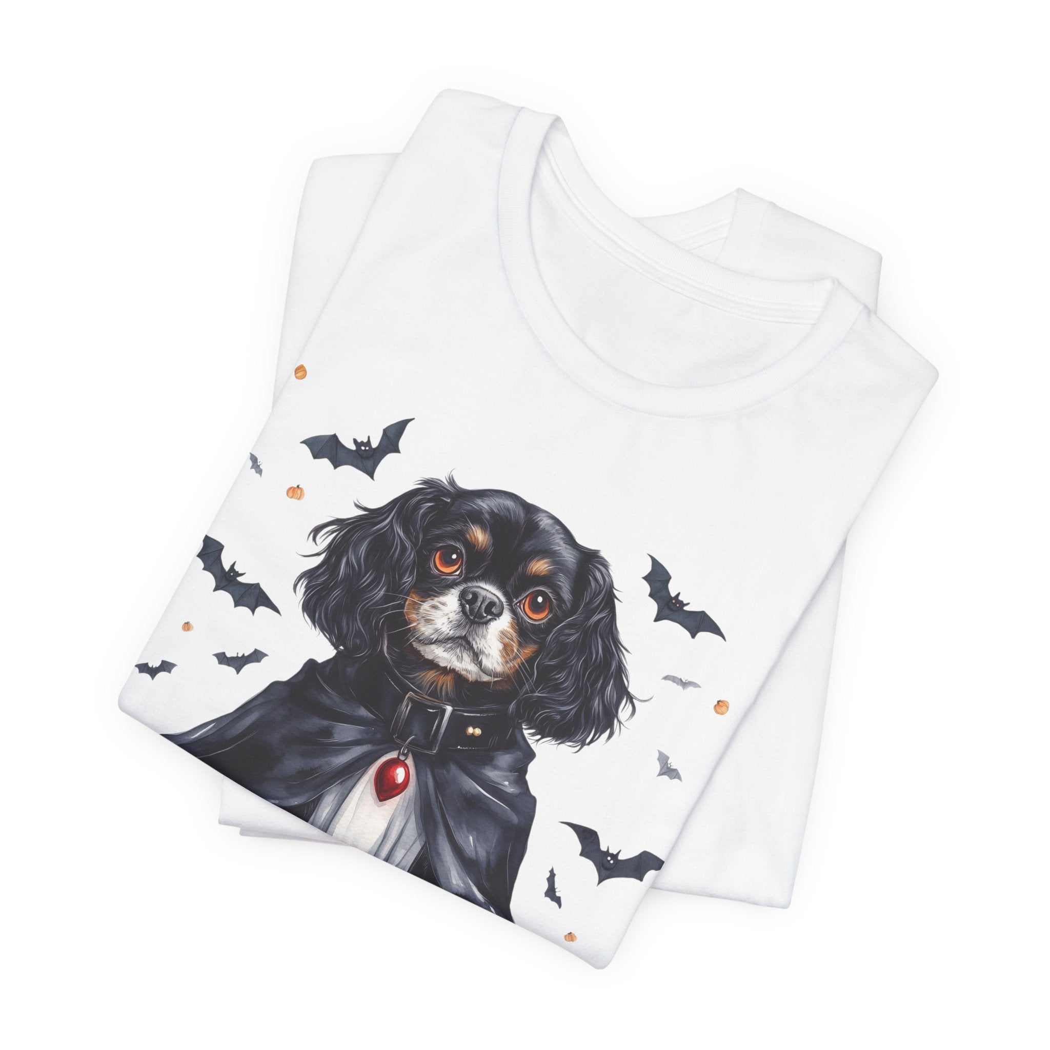 Black King Charles Cavalier Costume Tee