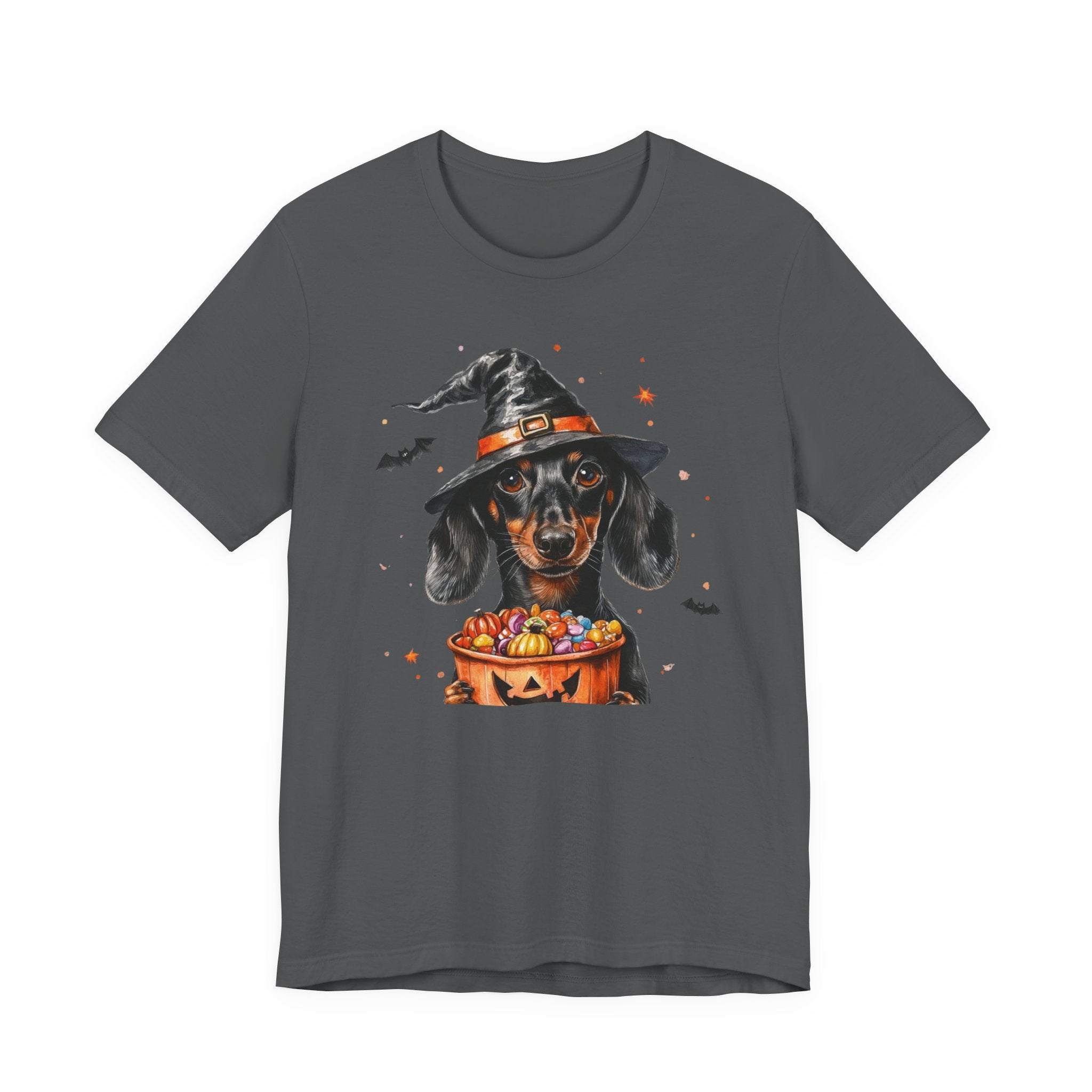 Black Dachshund Bewitched Tee