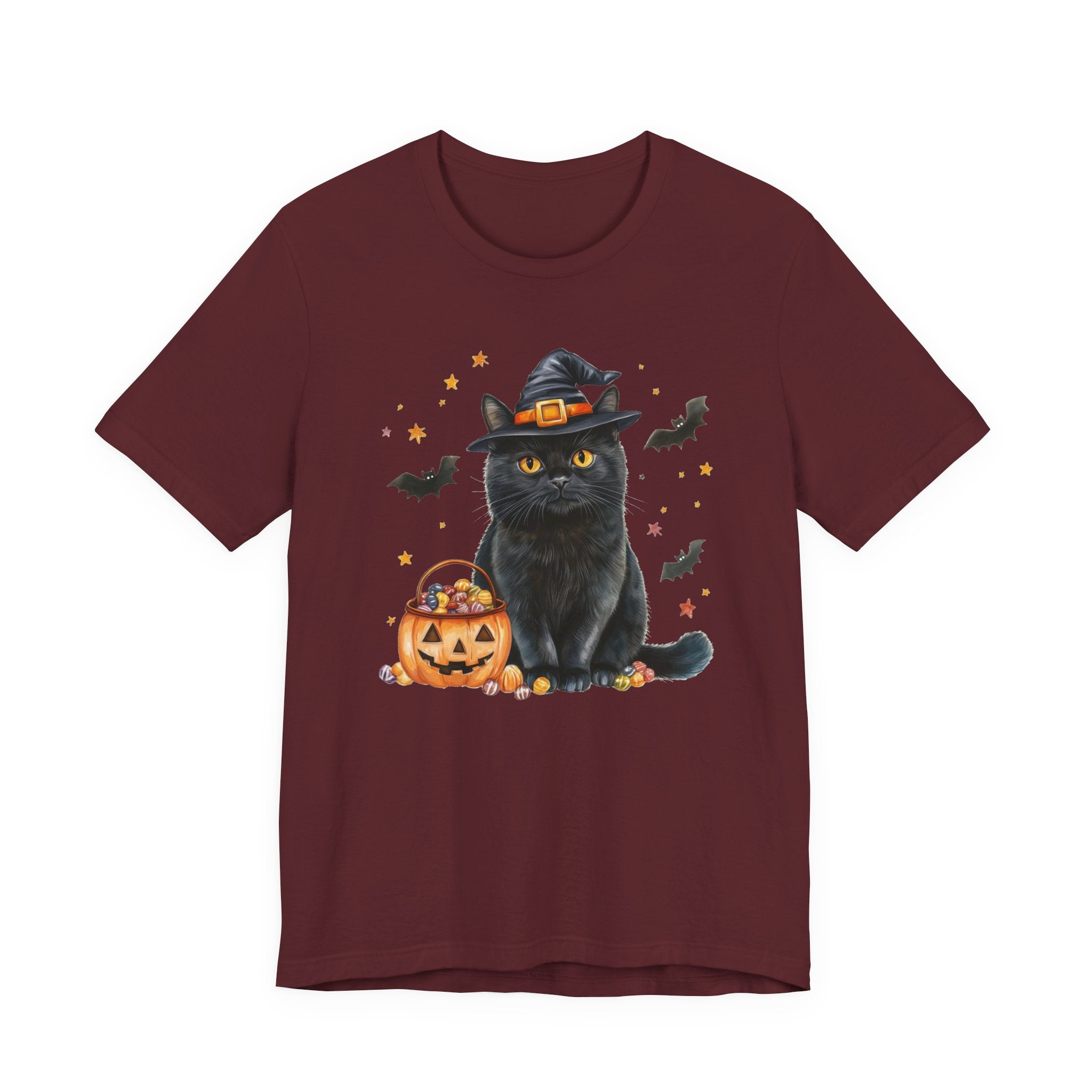 Shorthair Black Cat Bewitched Tee