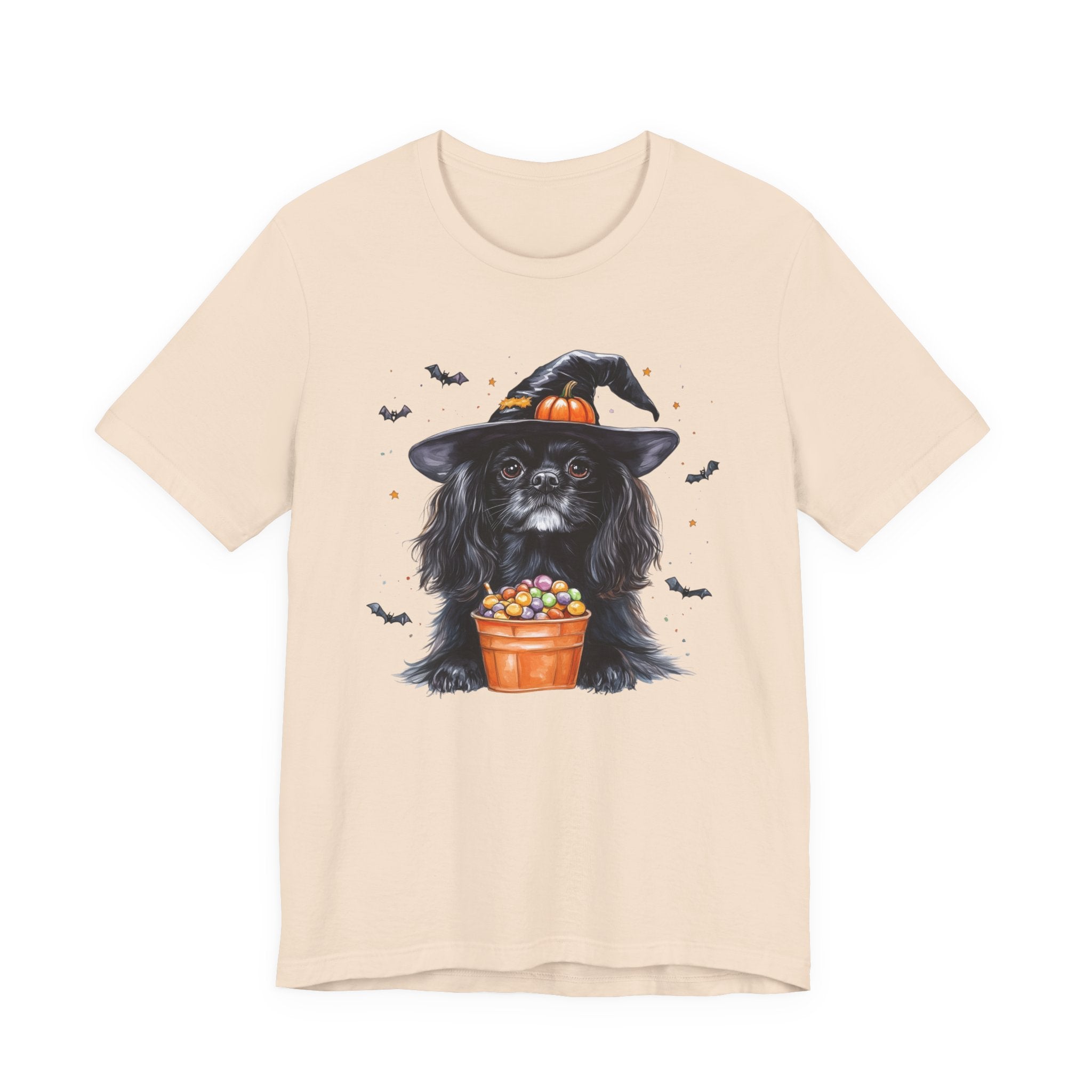 Black King Charles Cavalier Bewitched Tee