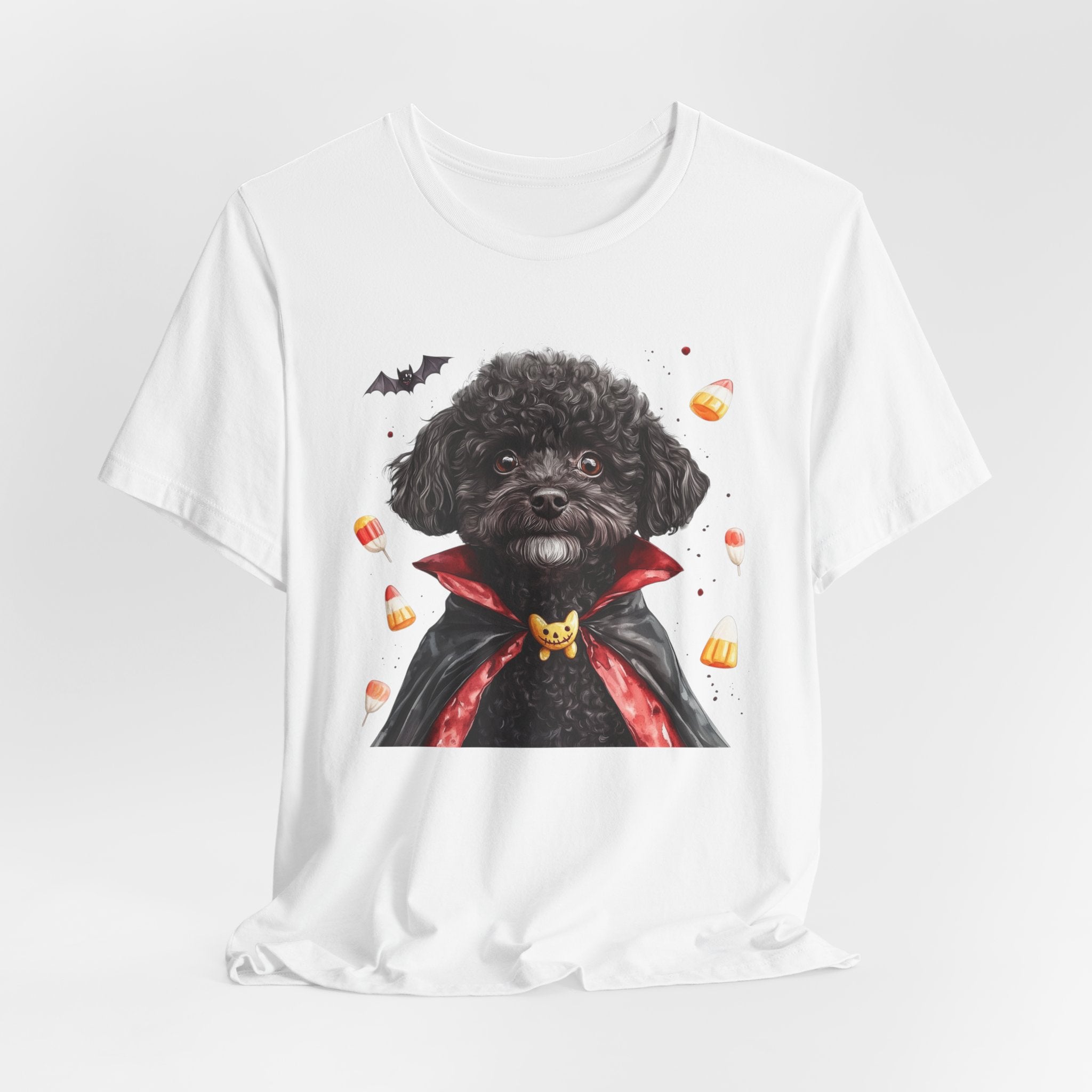 Black Toy Poodle Costume Tee