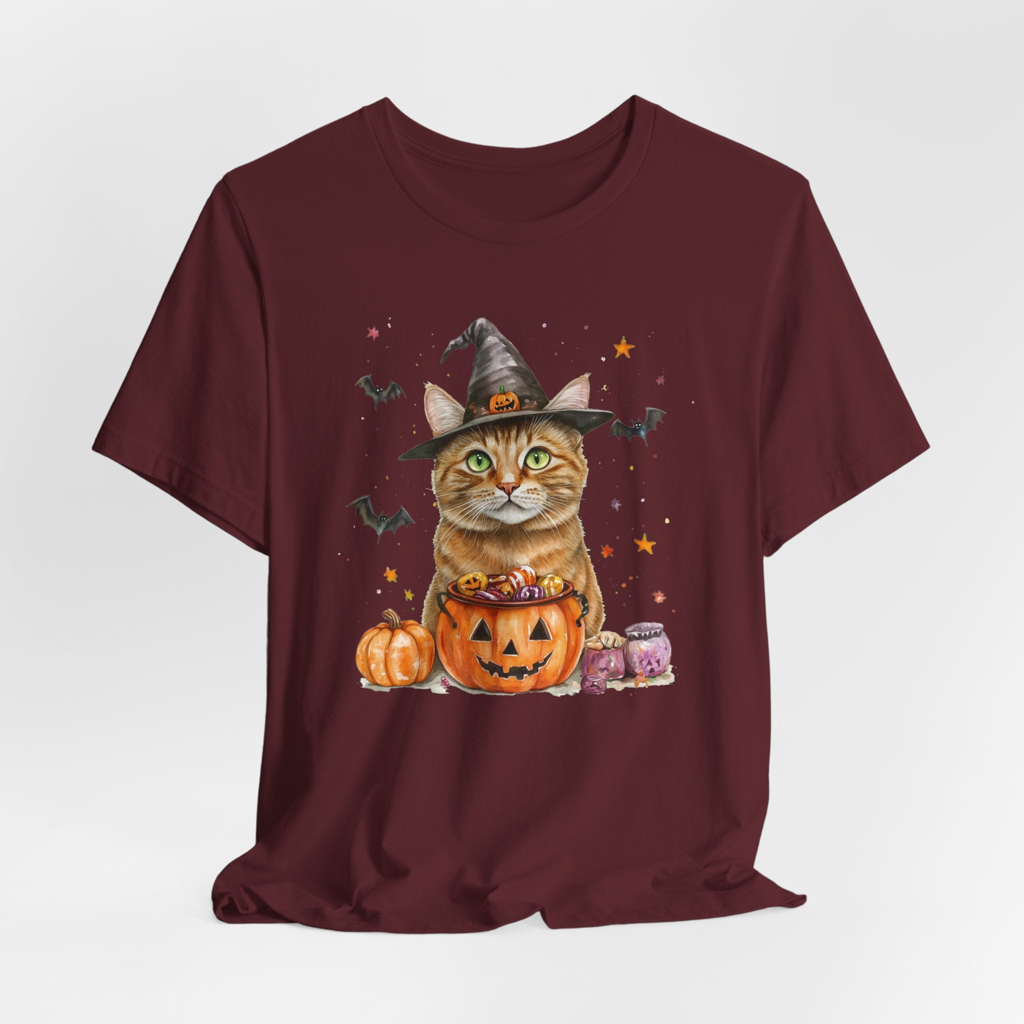 Shorthair Orange Tabby Cat Bewitched Tee