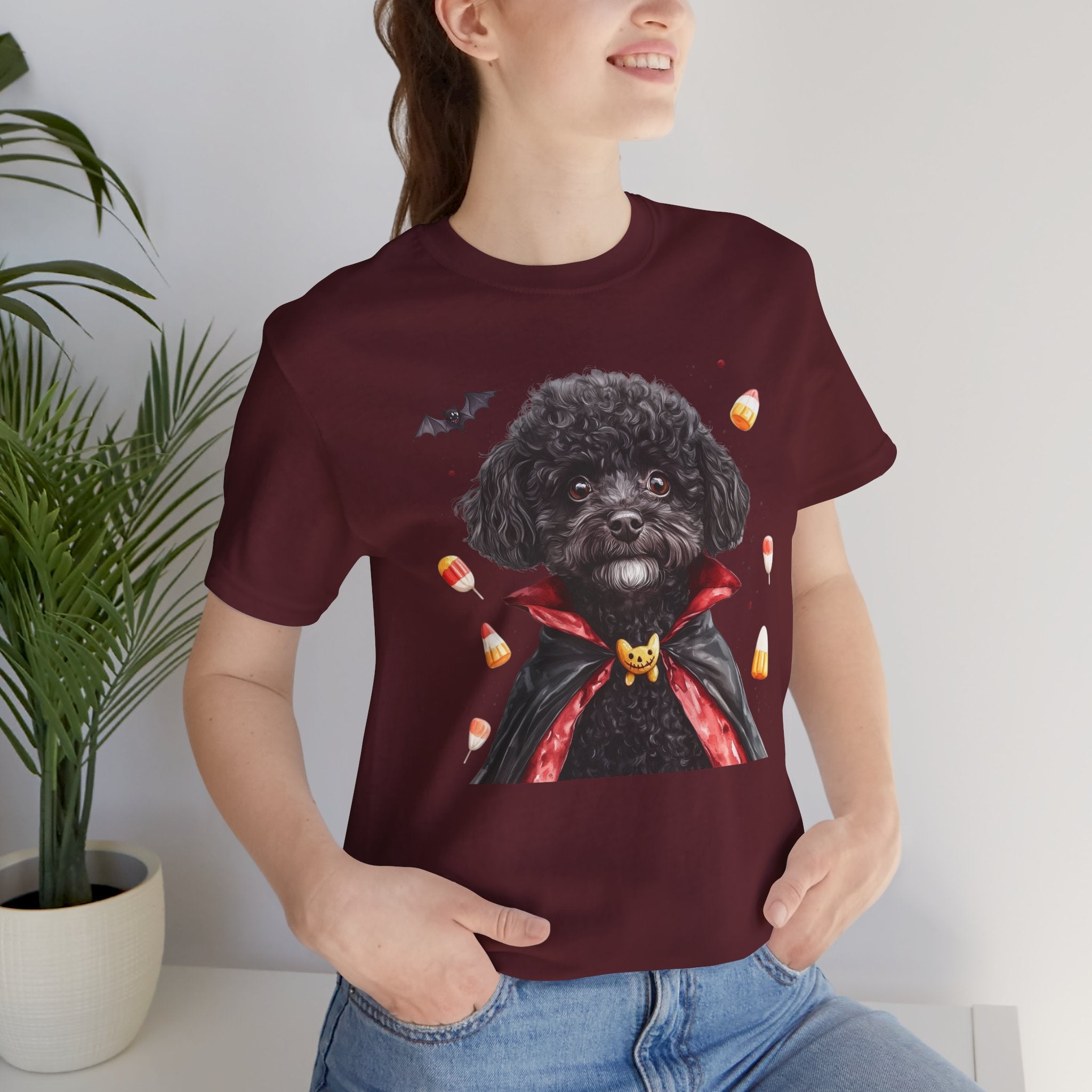 Black Toy Poodle Costume Tee