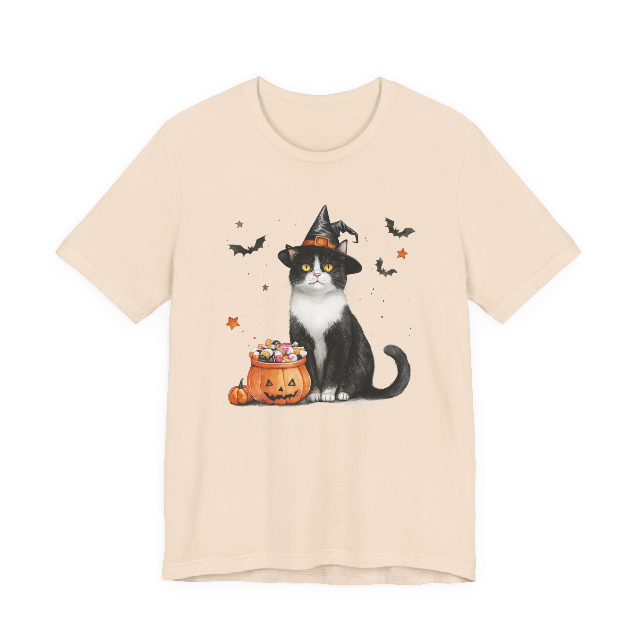 Shorthair Tuxedo Cat Bewitched Tee