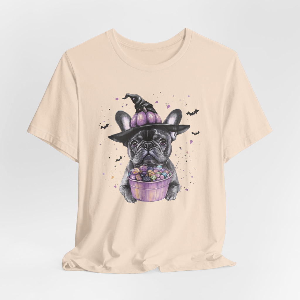 Black French Bulldog Bewitched Tee